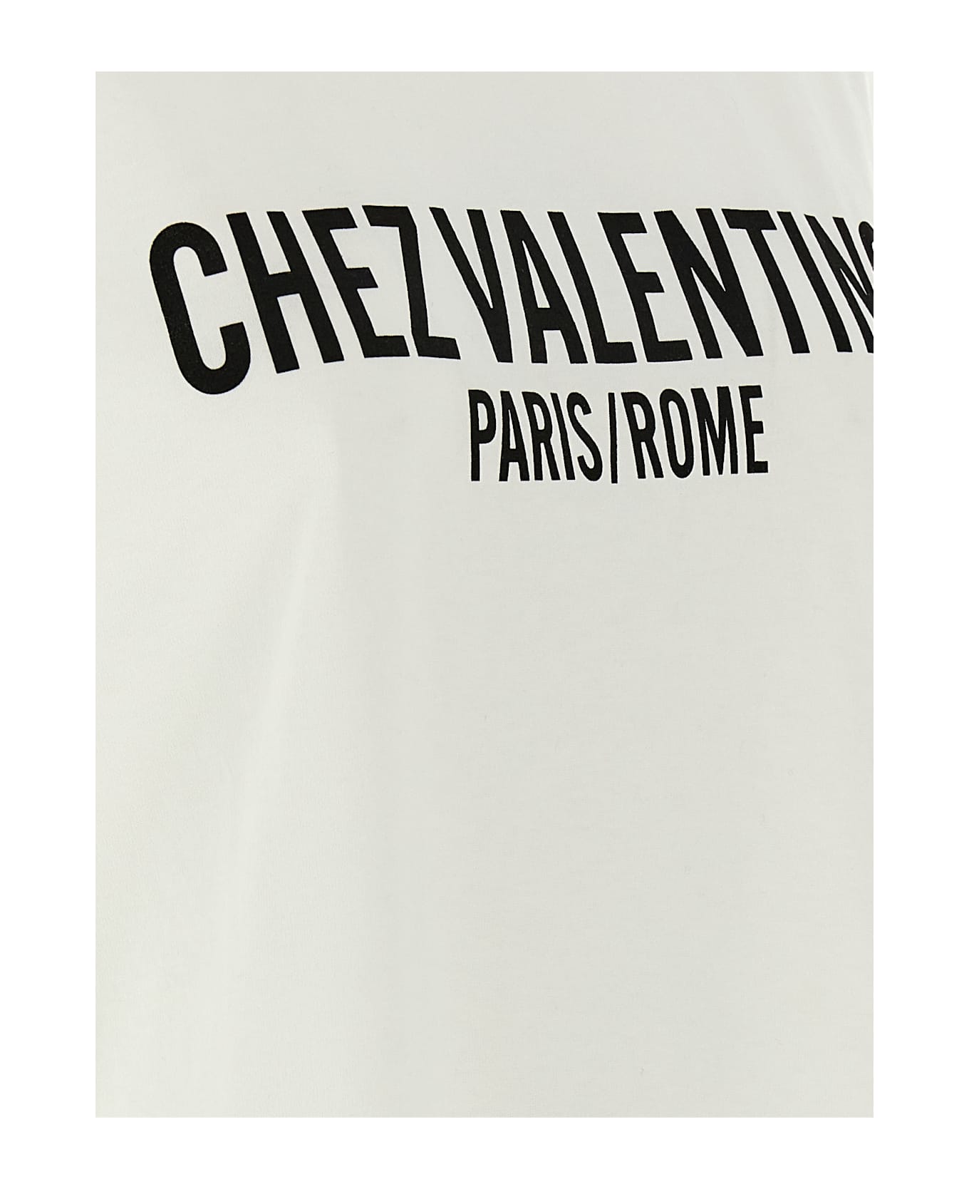 Valentino Garavani 
chez Valentino
 T-shirt - White/Black