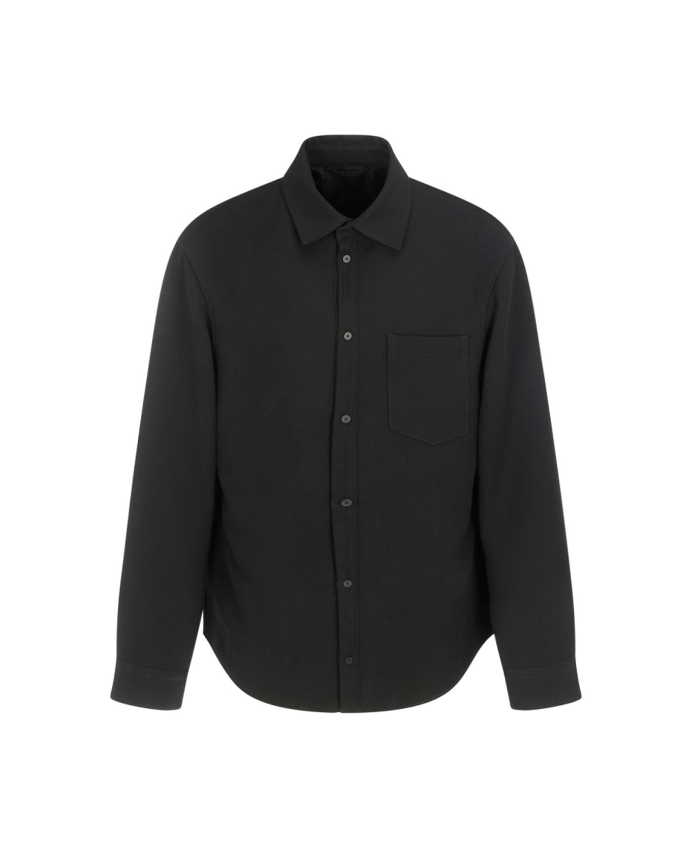 Balenciaga Shirt Jkt - Black
