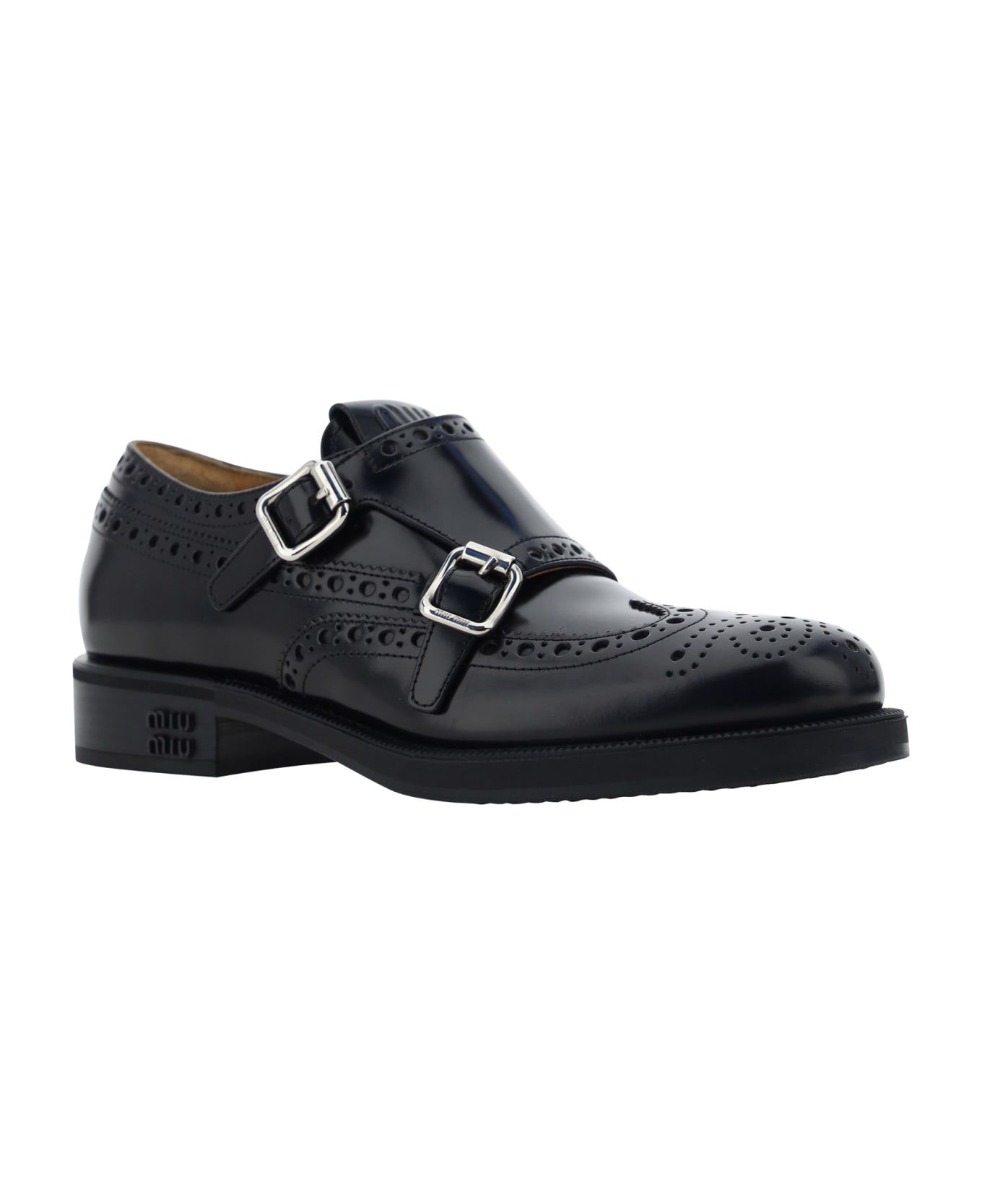 Miu Miu Church Shoes - Black