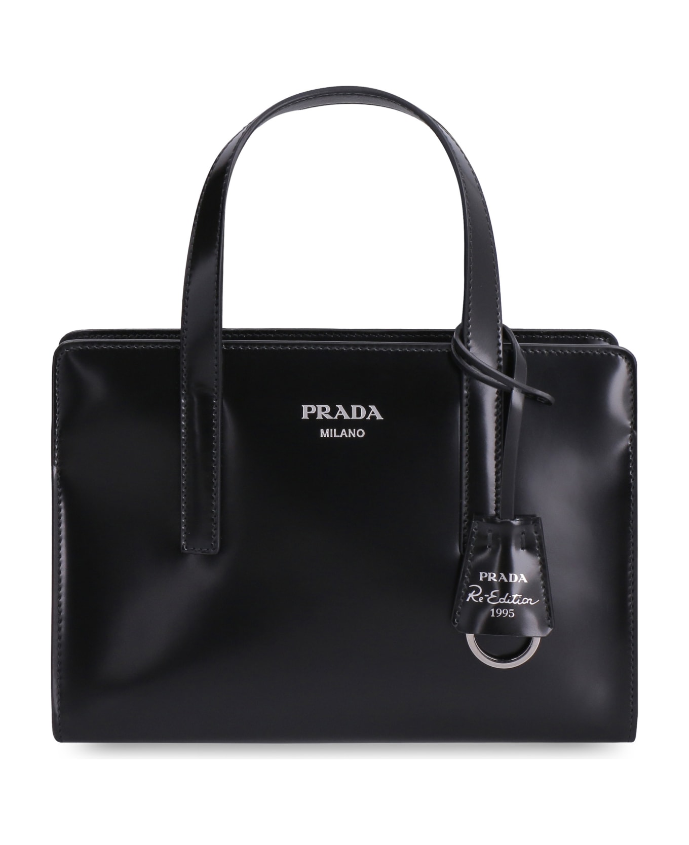 【国内発送】PRADA Re-Edition 1995 MINI レザー ハンドバッグ Prada Re-edition 1995 Mini Handbag | italist