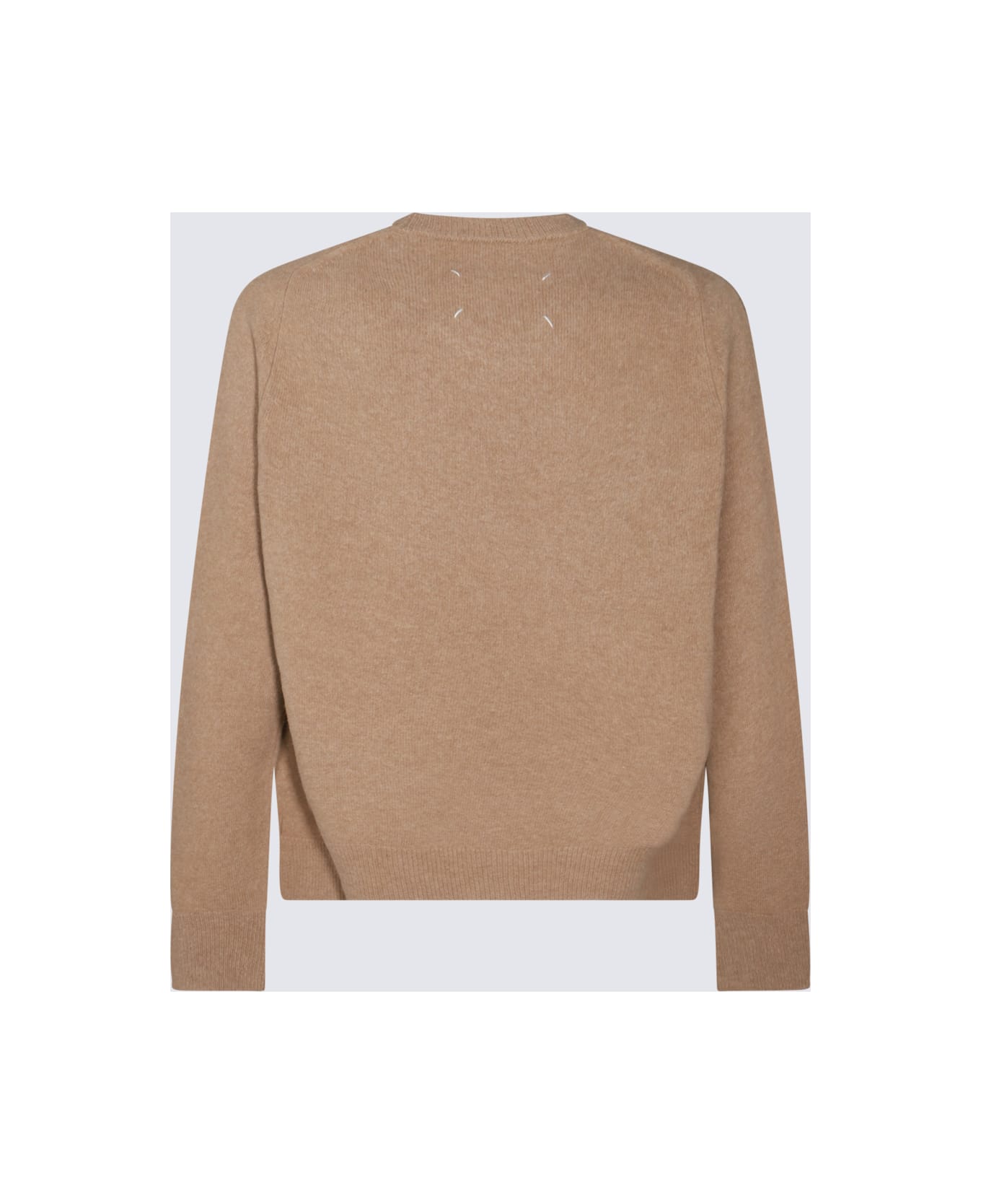 Maison Margiela Beige Wool Knitwear - Beige