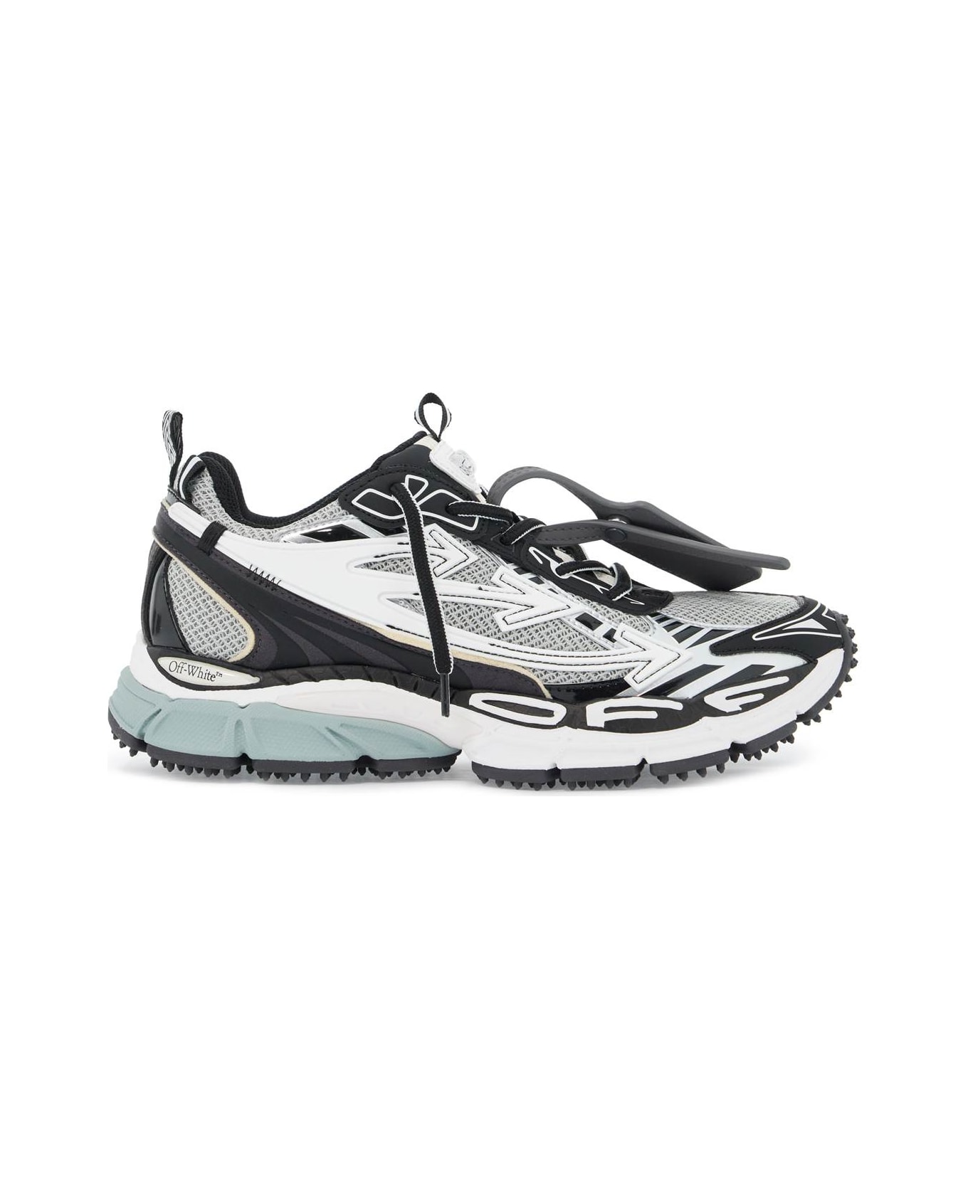 Off-White Be Right Back Sneakers - Light Grey Black
