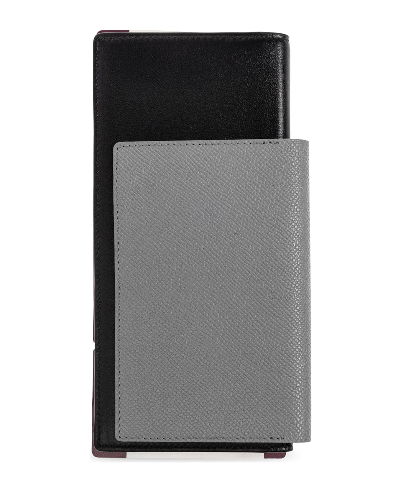 Balenciaga Leather Wallet - GREY