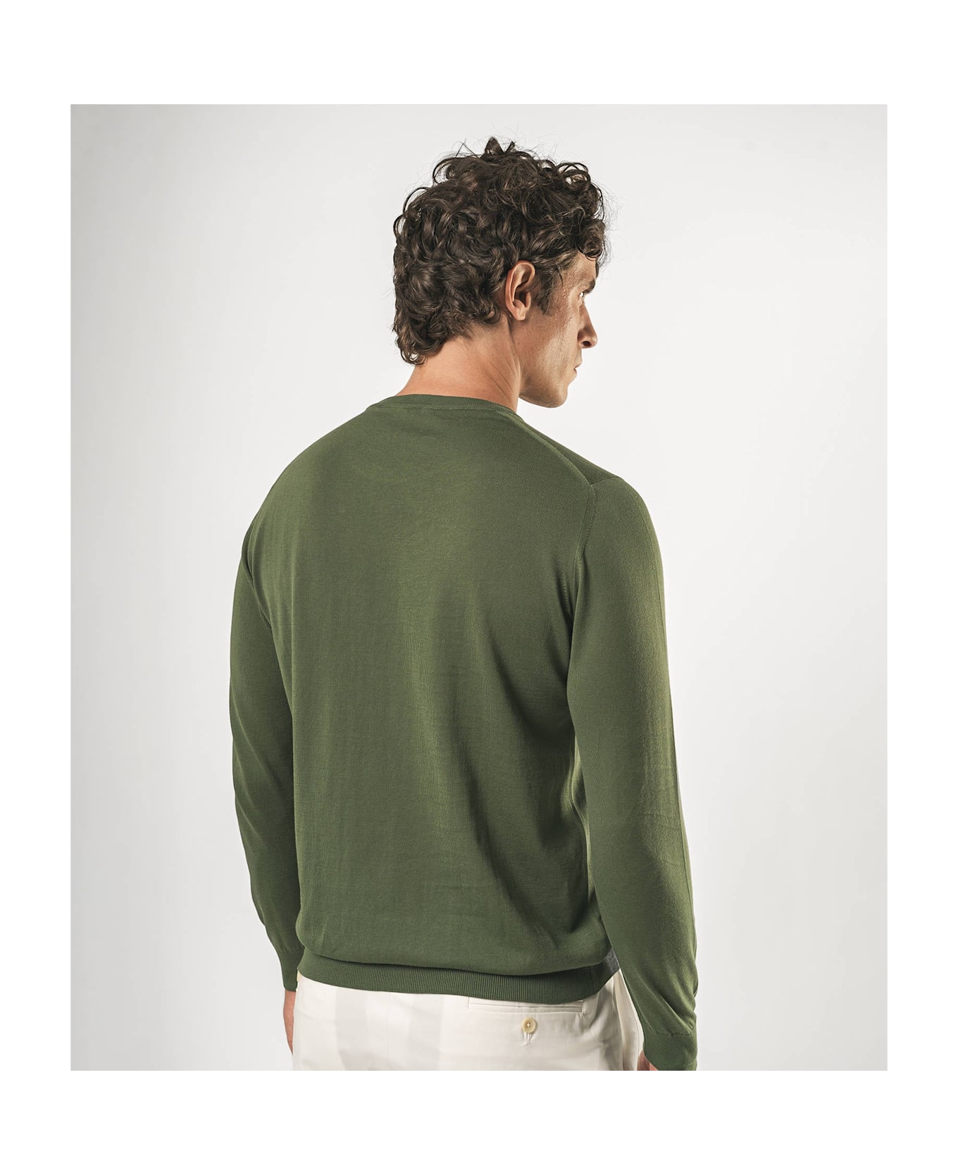 Larusmiani Bath Sweather Sweater - Olive