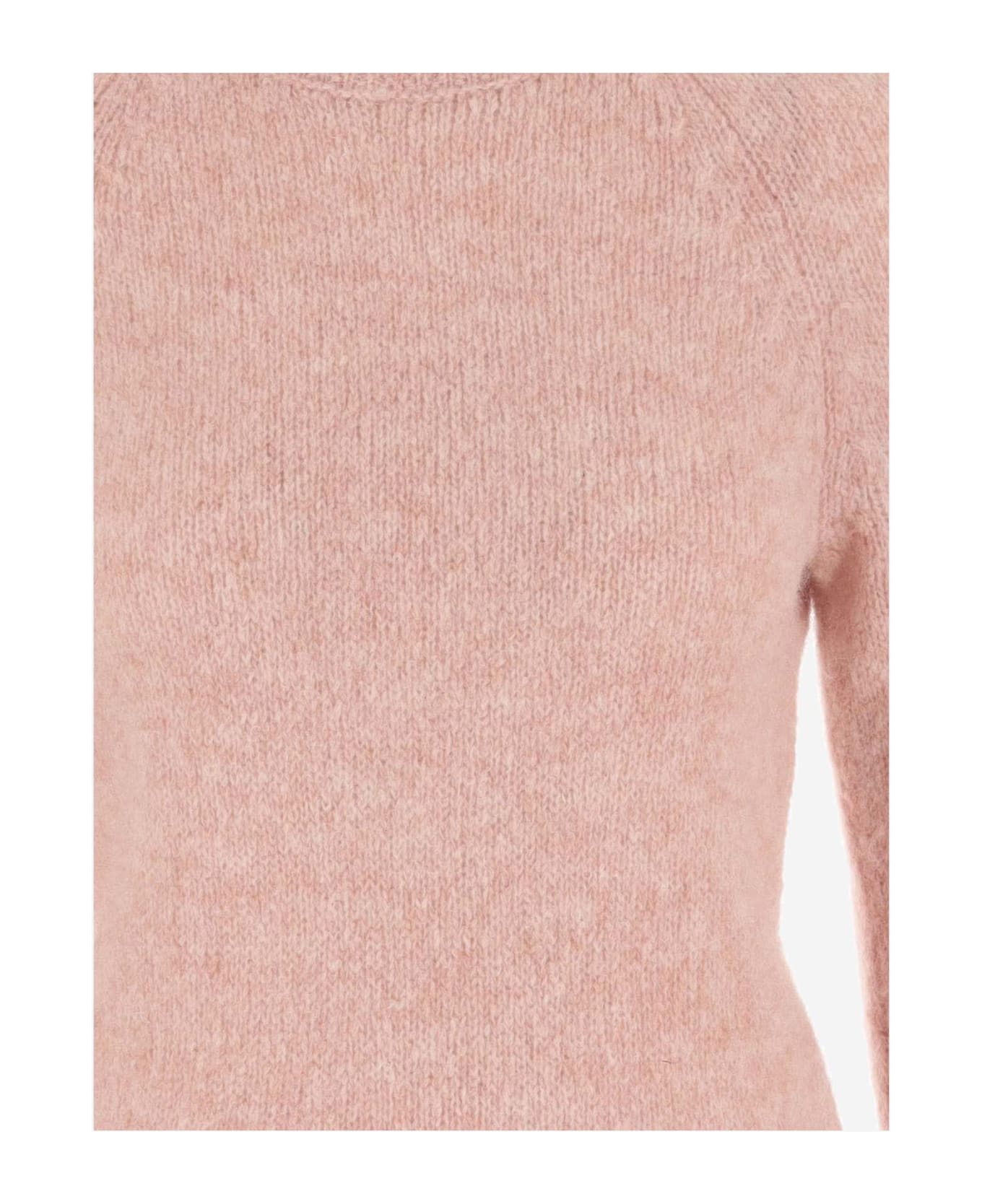 Dries Van Noten Wool-blend Jumper - Pink ニットウェア