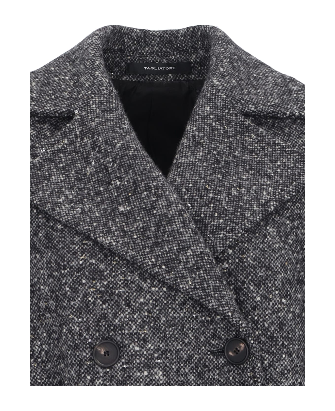 Tagliatore 'luanne' Double-breasted Coat - Gray