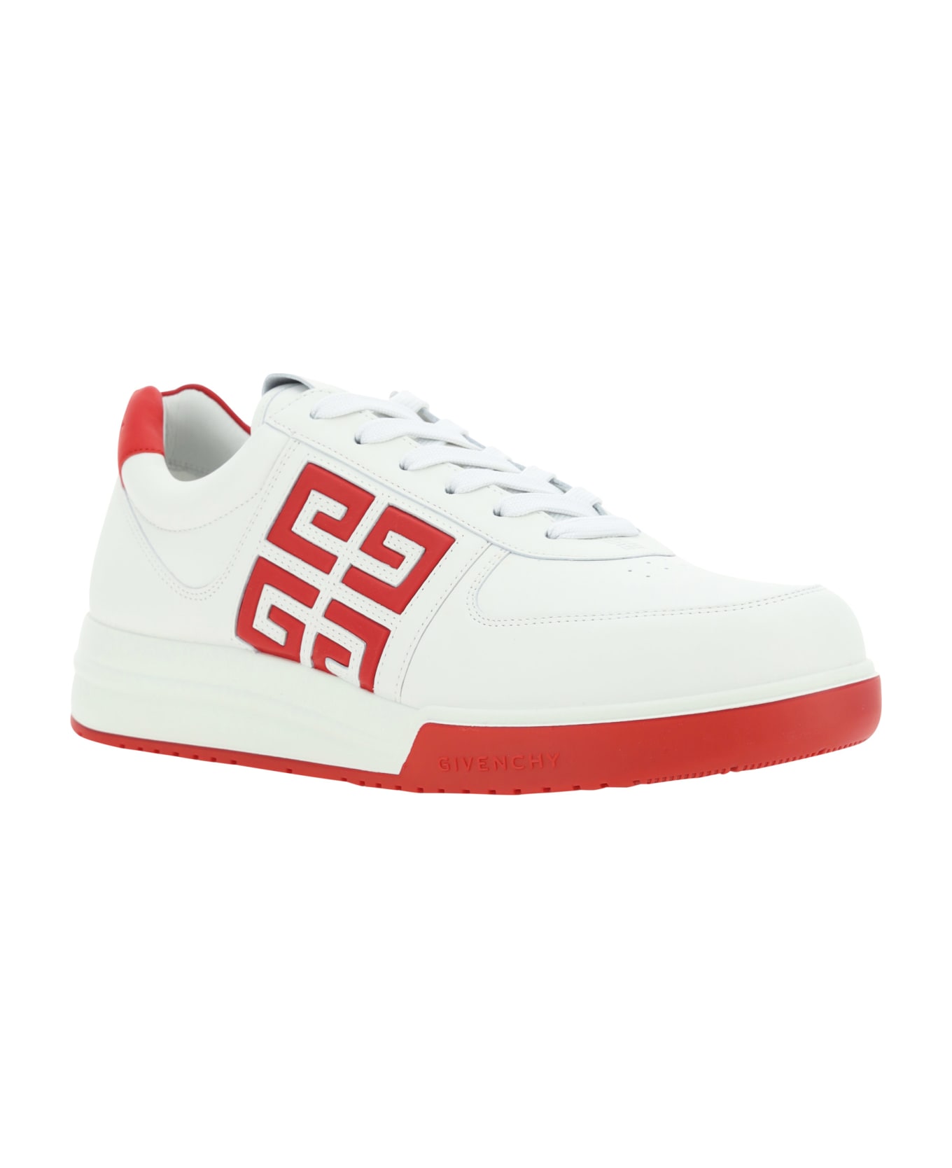 Givenchy Low-top Leather Sneakers - White スニーカー