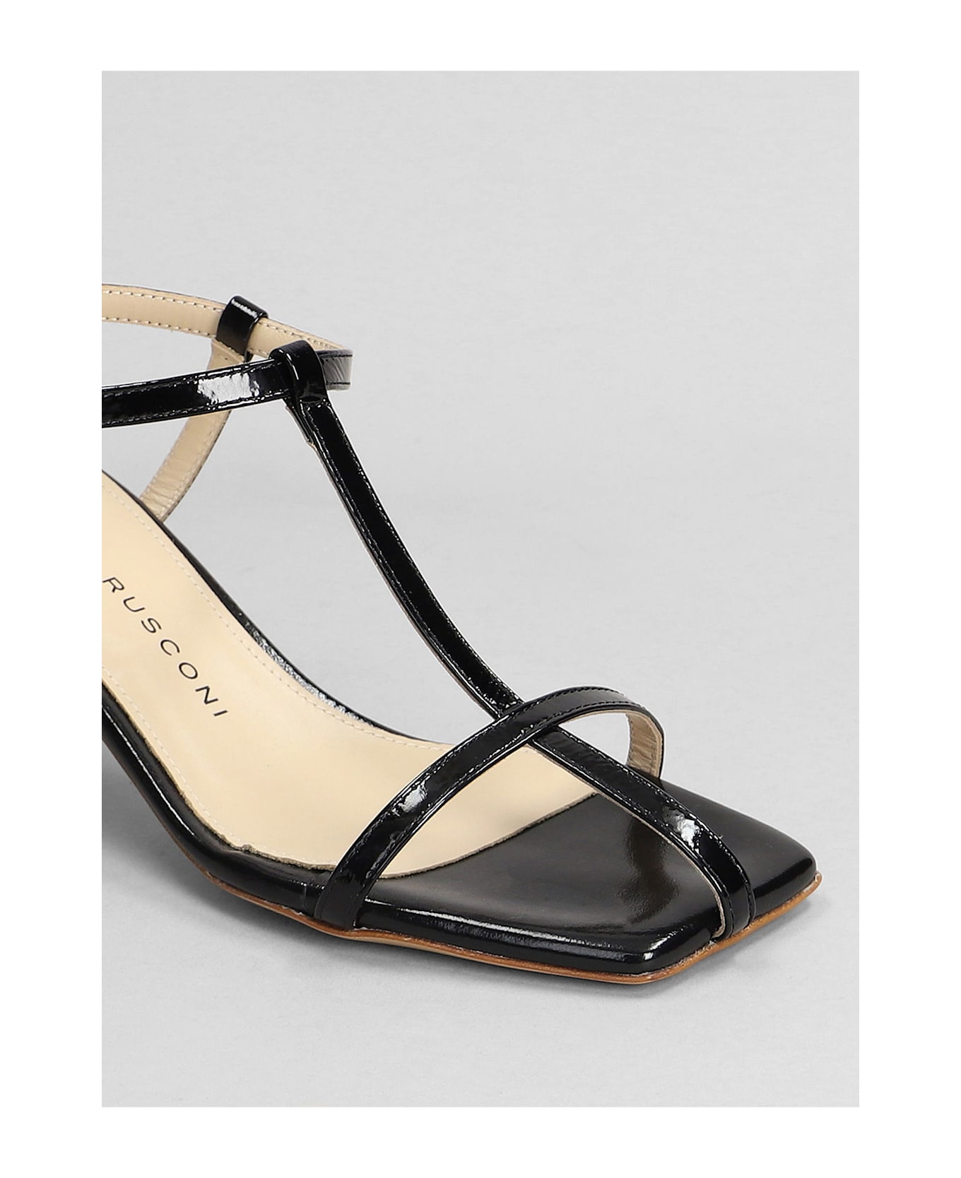 Fabio Rusconi Sandals In Black Leather - black