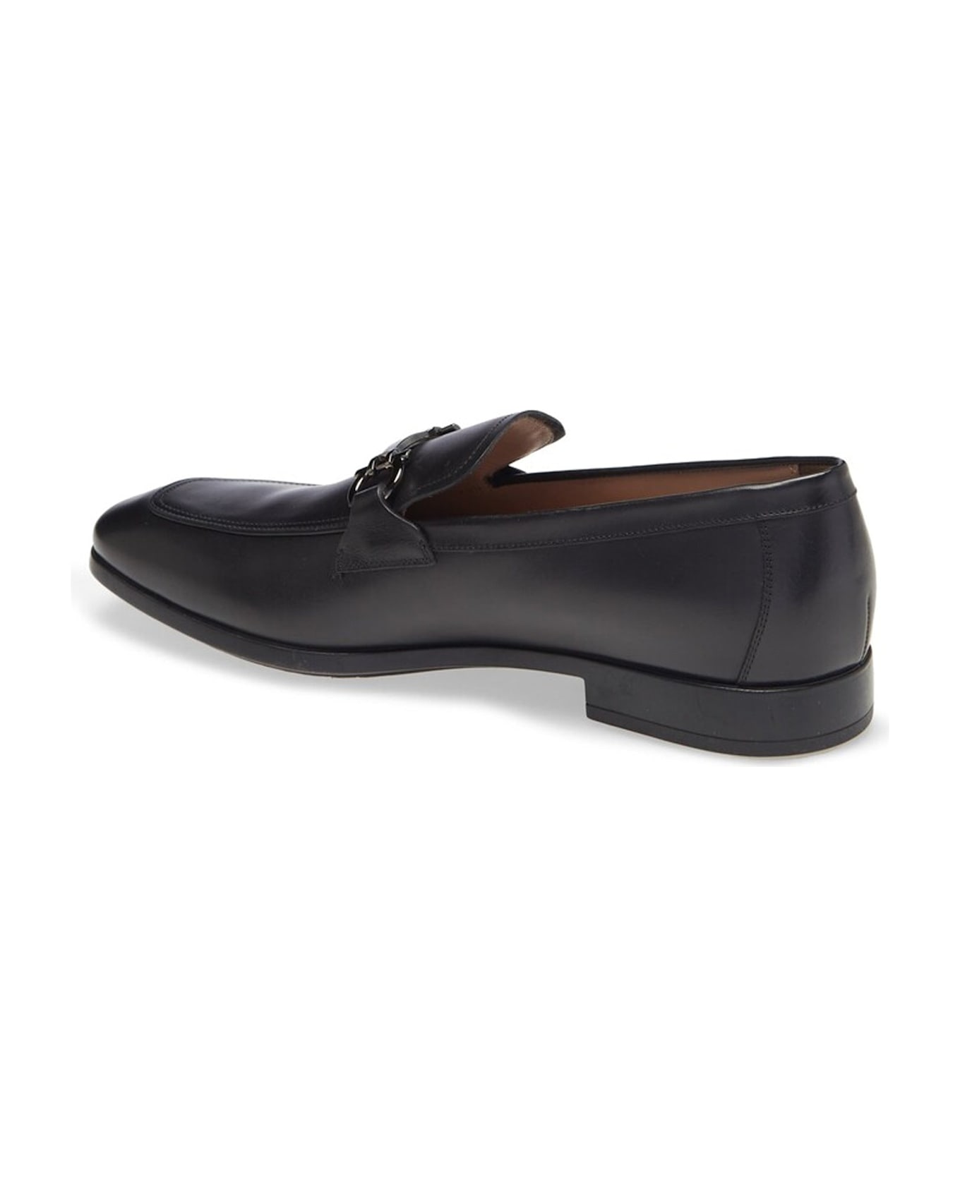 Ferragamo Ree Leather Loafers - Black