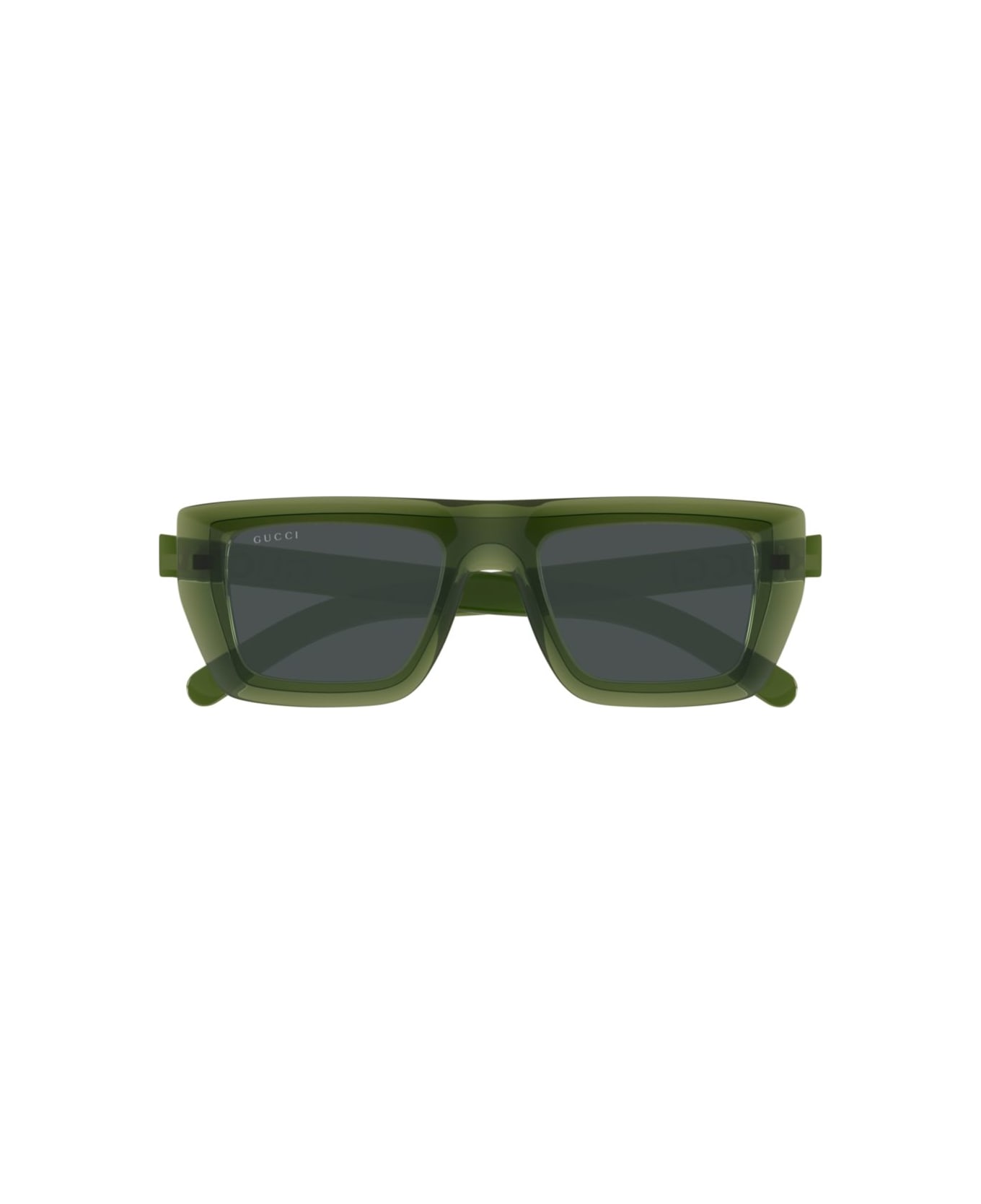 Gucci Eyewear Gg1723s-004 Green-green-grey - GREEN-GREEN-GREY