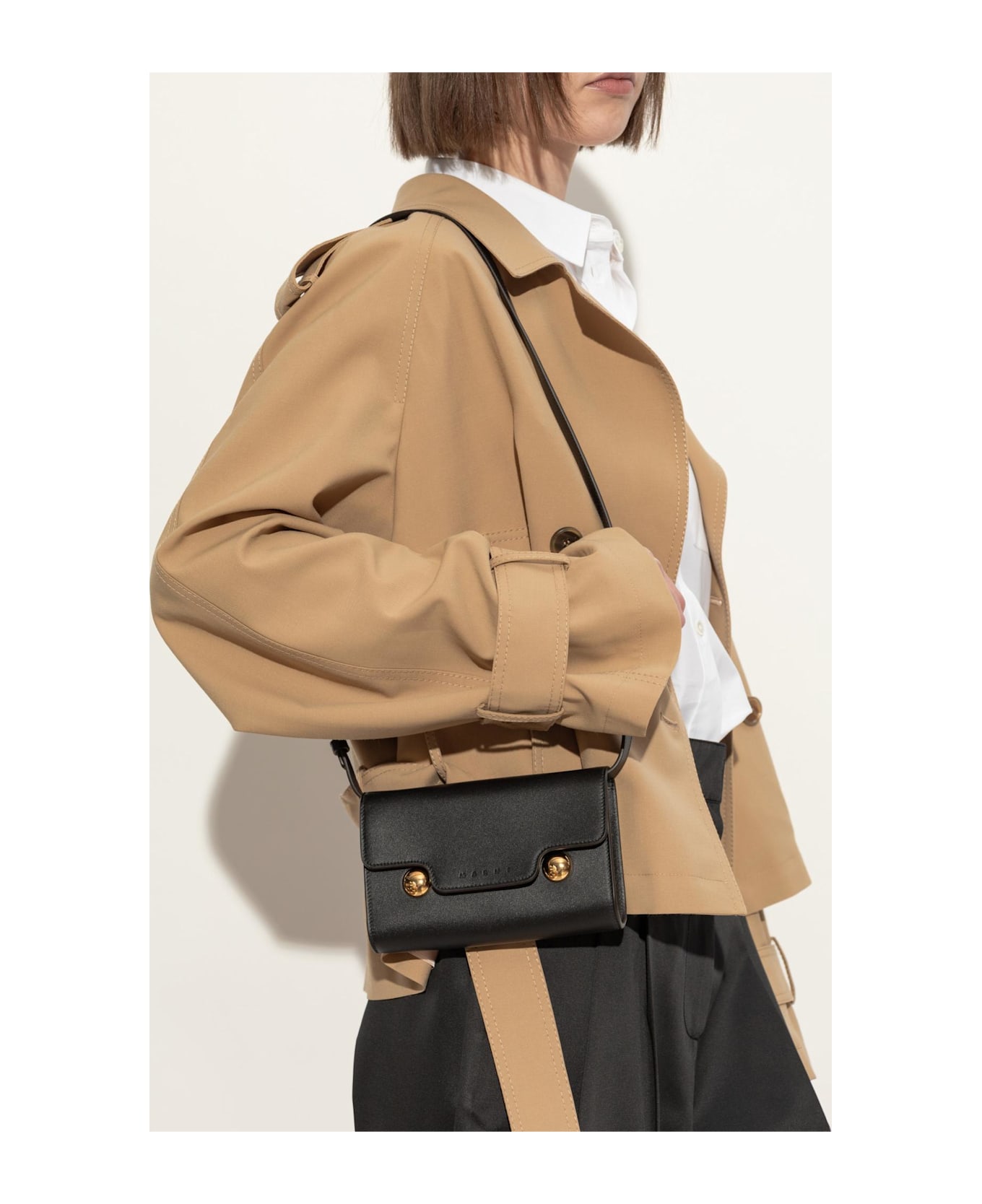 Marni Shoulder Bag 
trunkaroo
 - Black