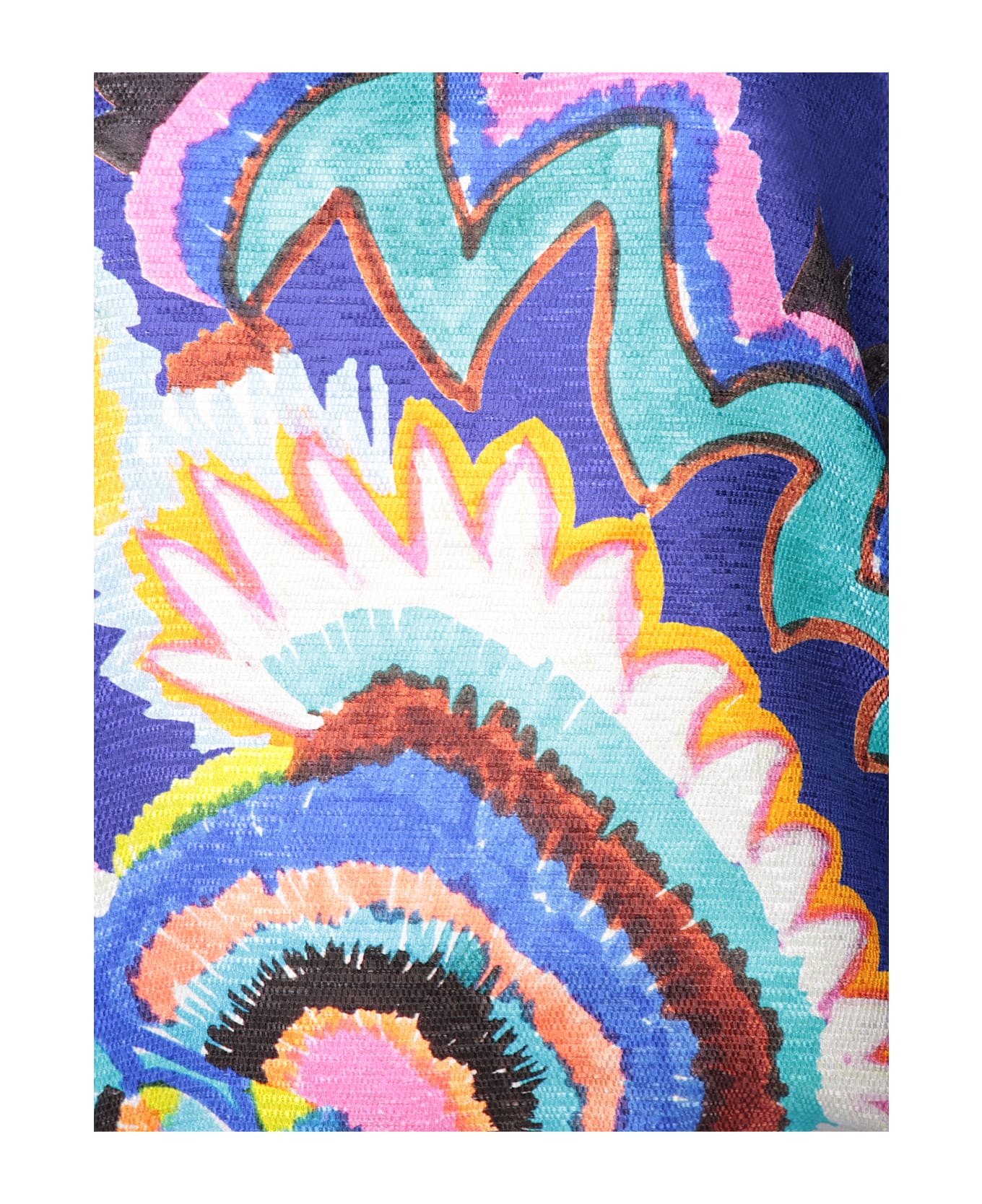 Rianna + Nina Ava Zoi Blue Multicolor Blouse - Blue