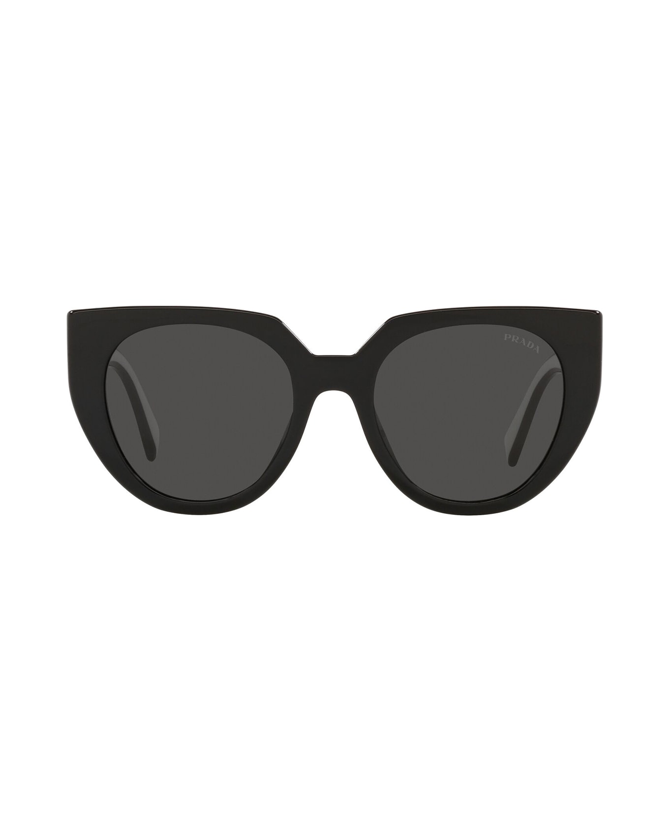 Prada Eyewear Pr 14ws Black / Talc Sunglasses - Black / Talc