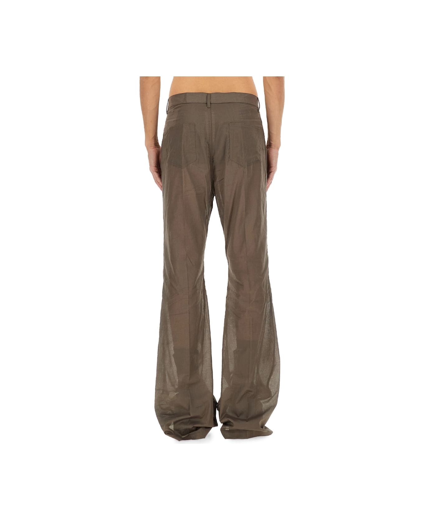 Rick Owens Bootcut Pants - GREY