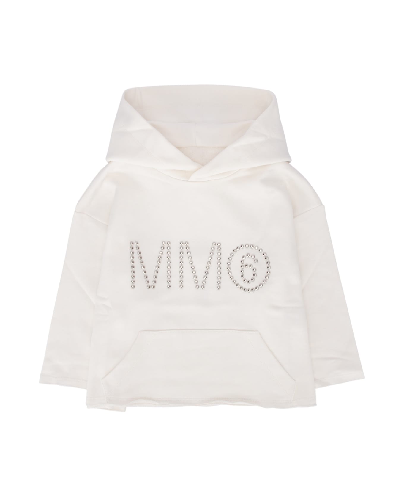MM6 Maison Margiela Felpa - OFFWHITE ニットウェア＆スウェットシャツ