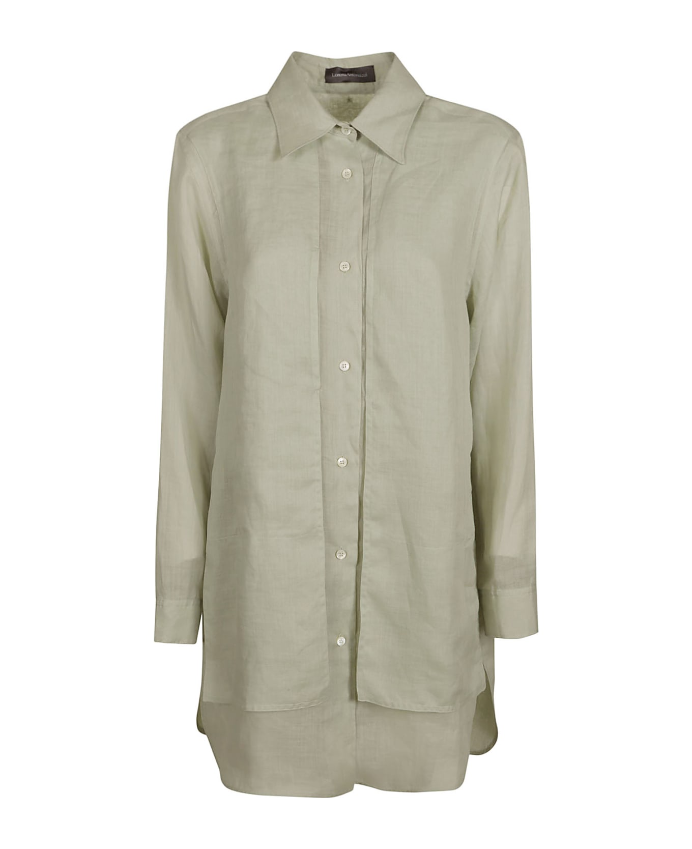 Lorena Antoniazzi Long-sleeved Shirt - Sage Green シャツ