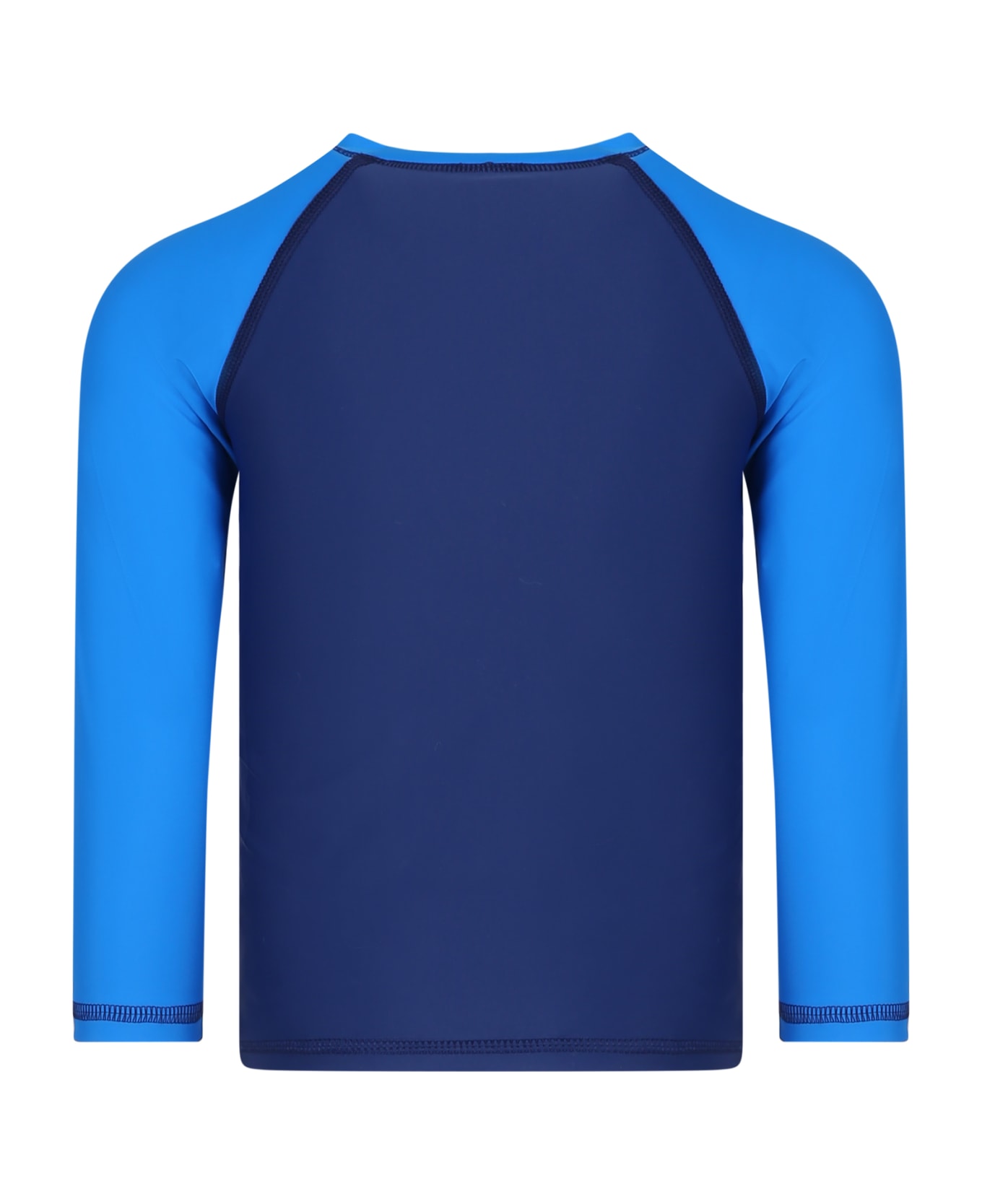 Petit Bateau Blue Anti-uv T-shirt For Boy - Blue