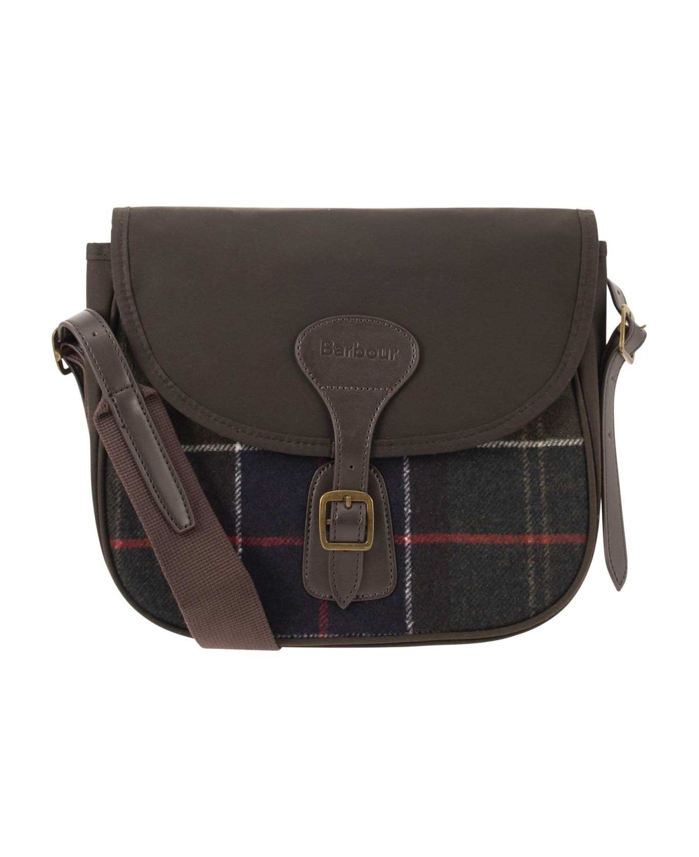 Barbour tartan bag online