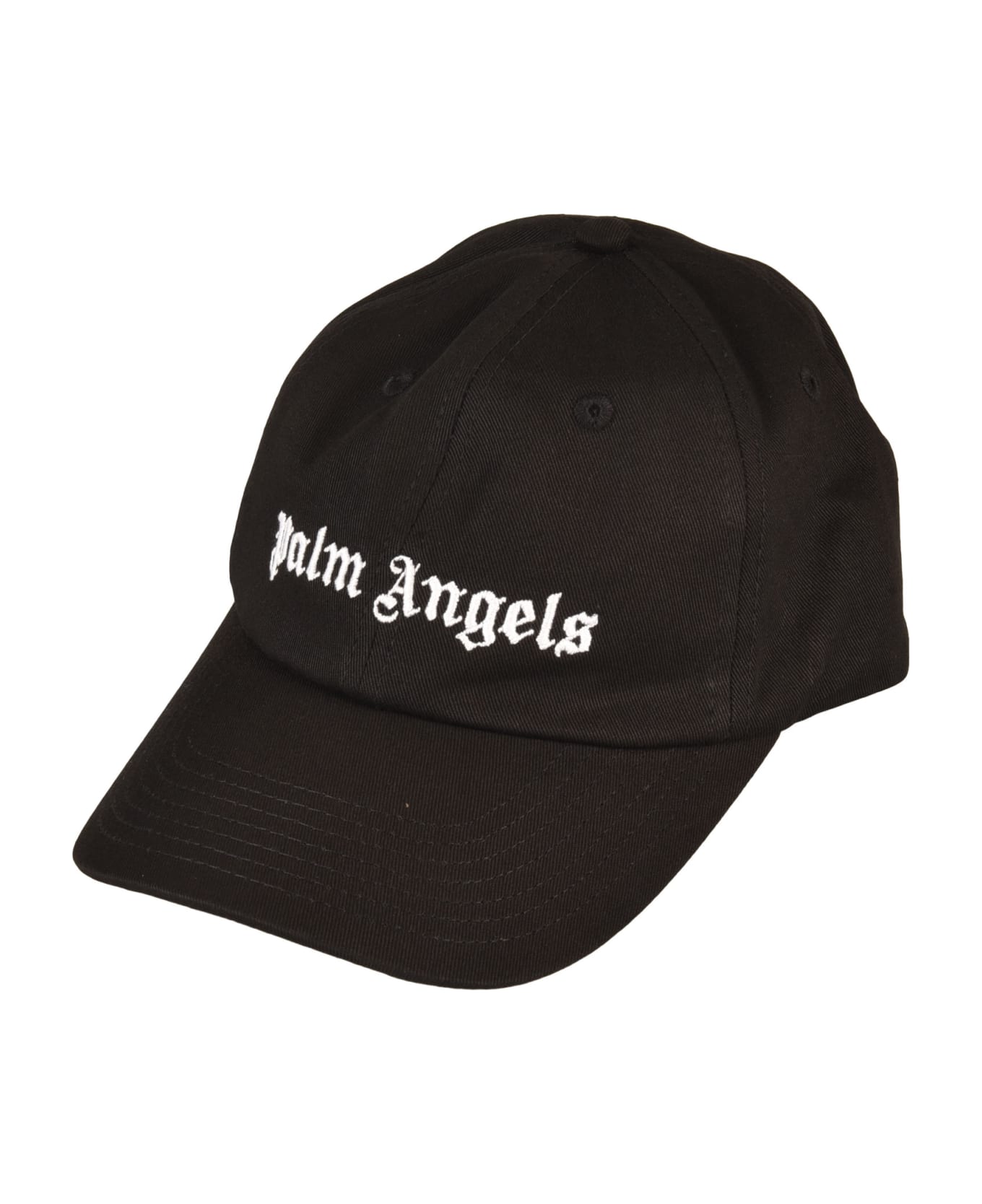 Palm Angels Classic Logo Baseball Cap - Black/White