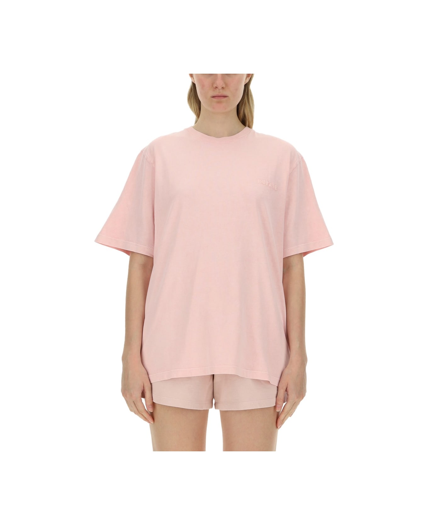 Rotate by Birger Christensen Oversized T-shirt - PINK