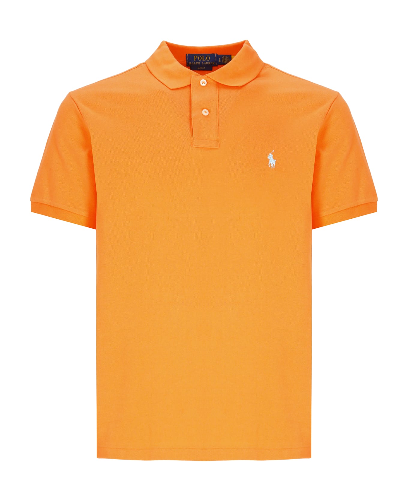 Ralph Lauren Pony Polo Shirt - Orange