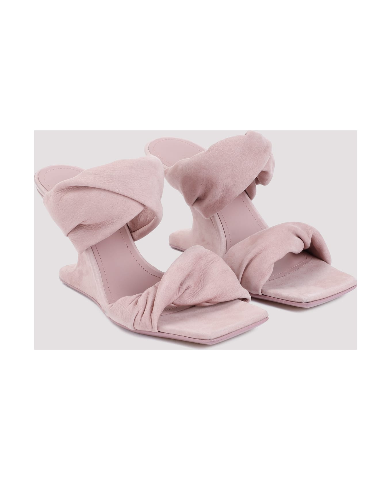 Rick Owens Cantilever 8 Twisted Sandal - Dusty Pink