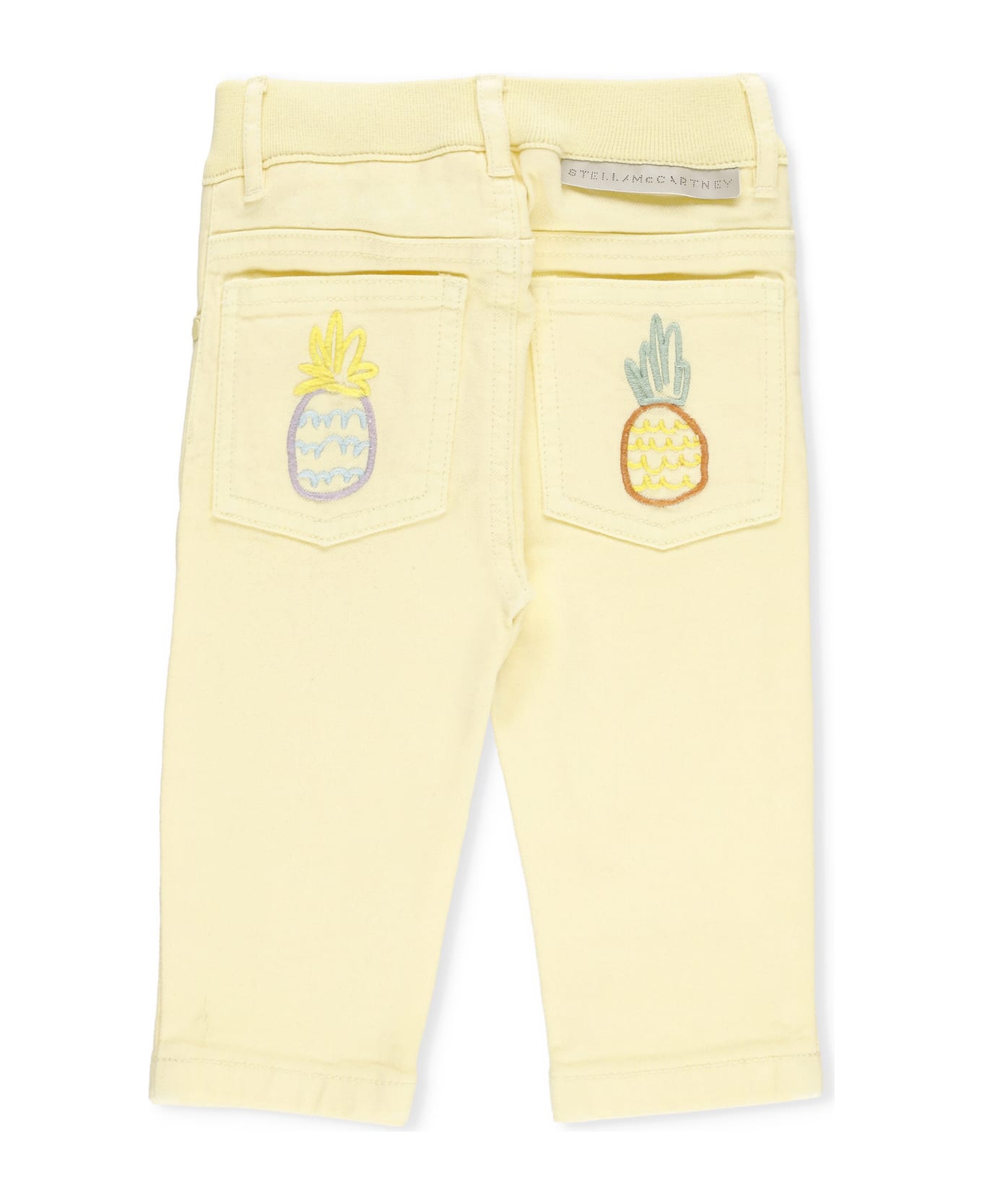 Stella McCartney Kids Cotton Trousers - Yellow