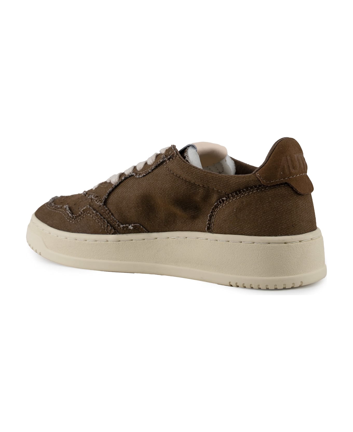 Autry Medalist Low Sneakers In Denim - Denim/denim sepia
