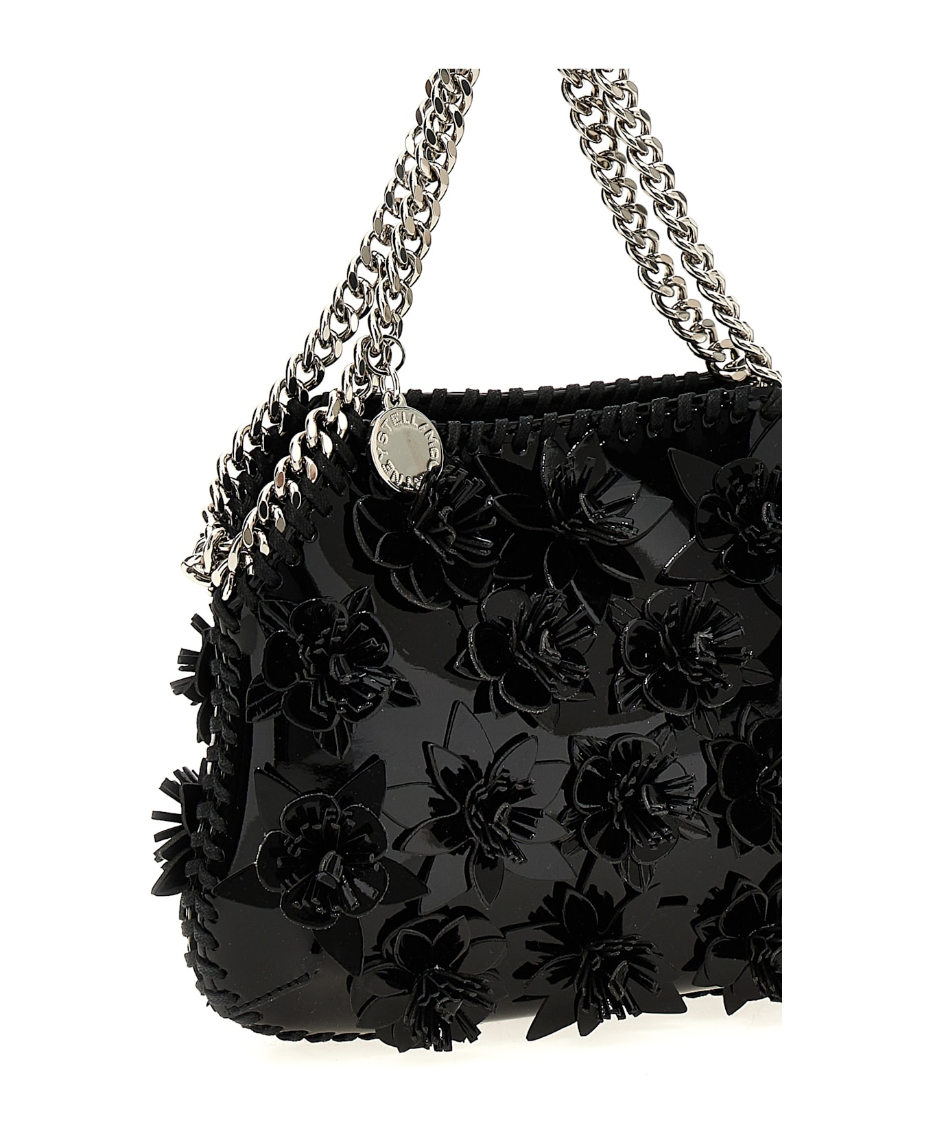 Stella McCartney 
flower
 Handbag - Black  