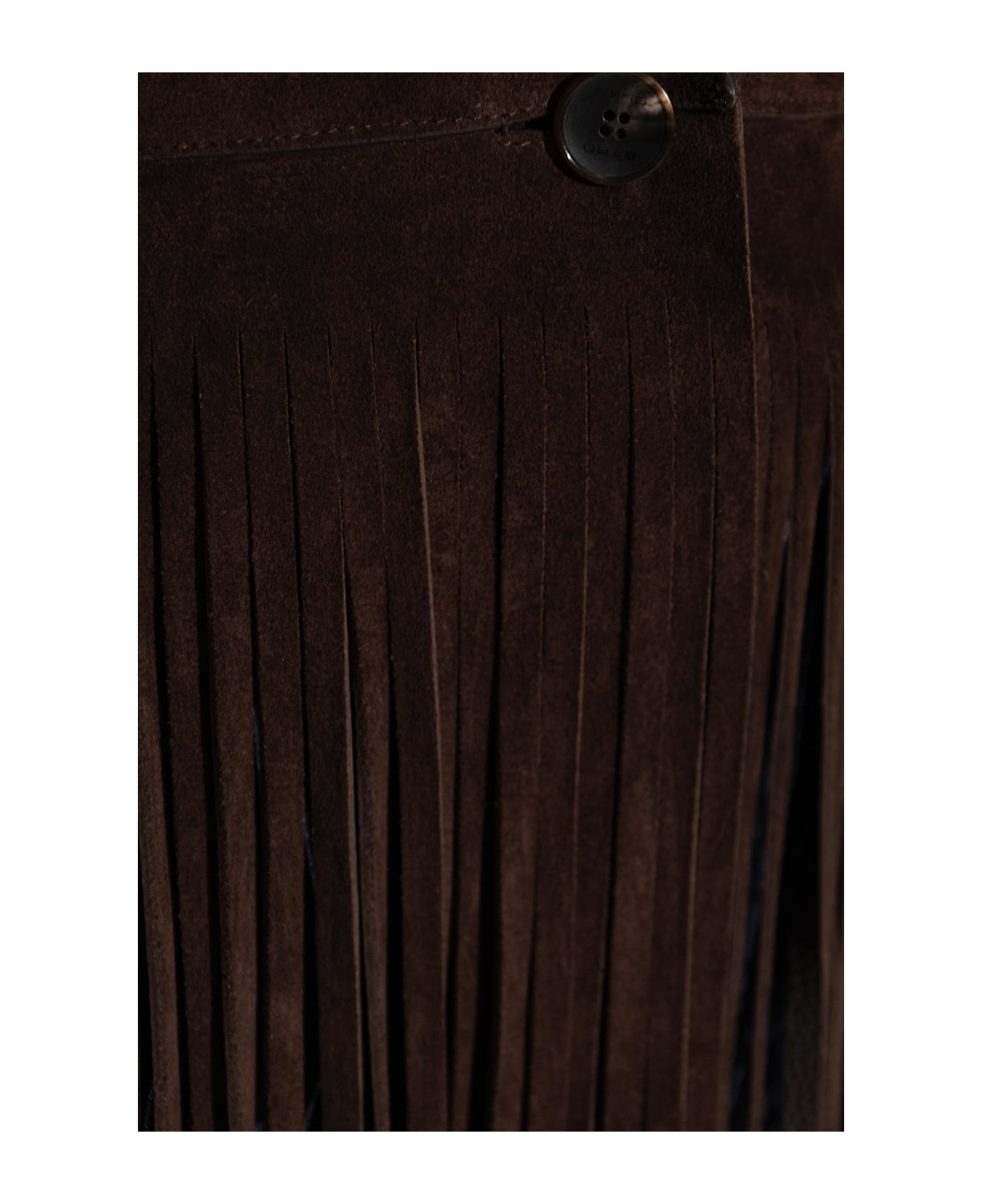 Etro Leather Jacket - Brown