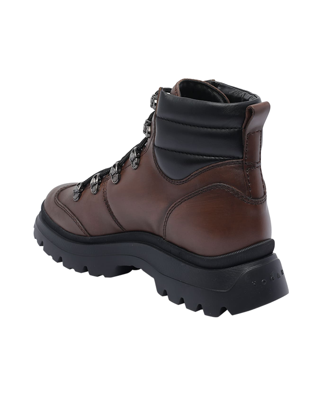 Hogan H692 Booties - Brown