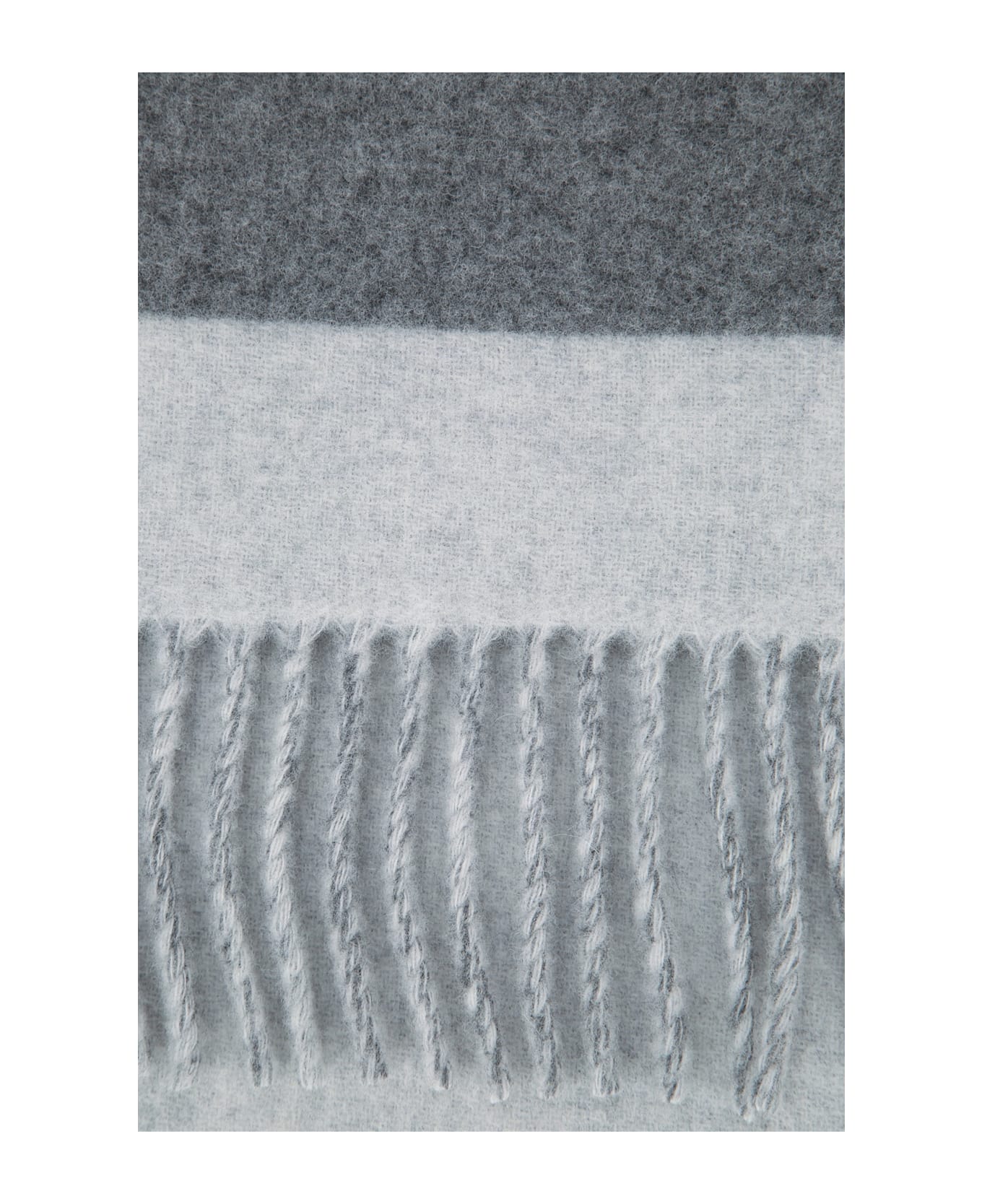 Jacquemus L Echarpe Rond Carre - MULTIGREY