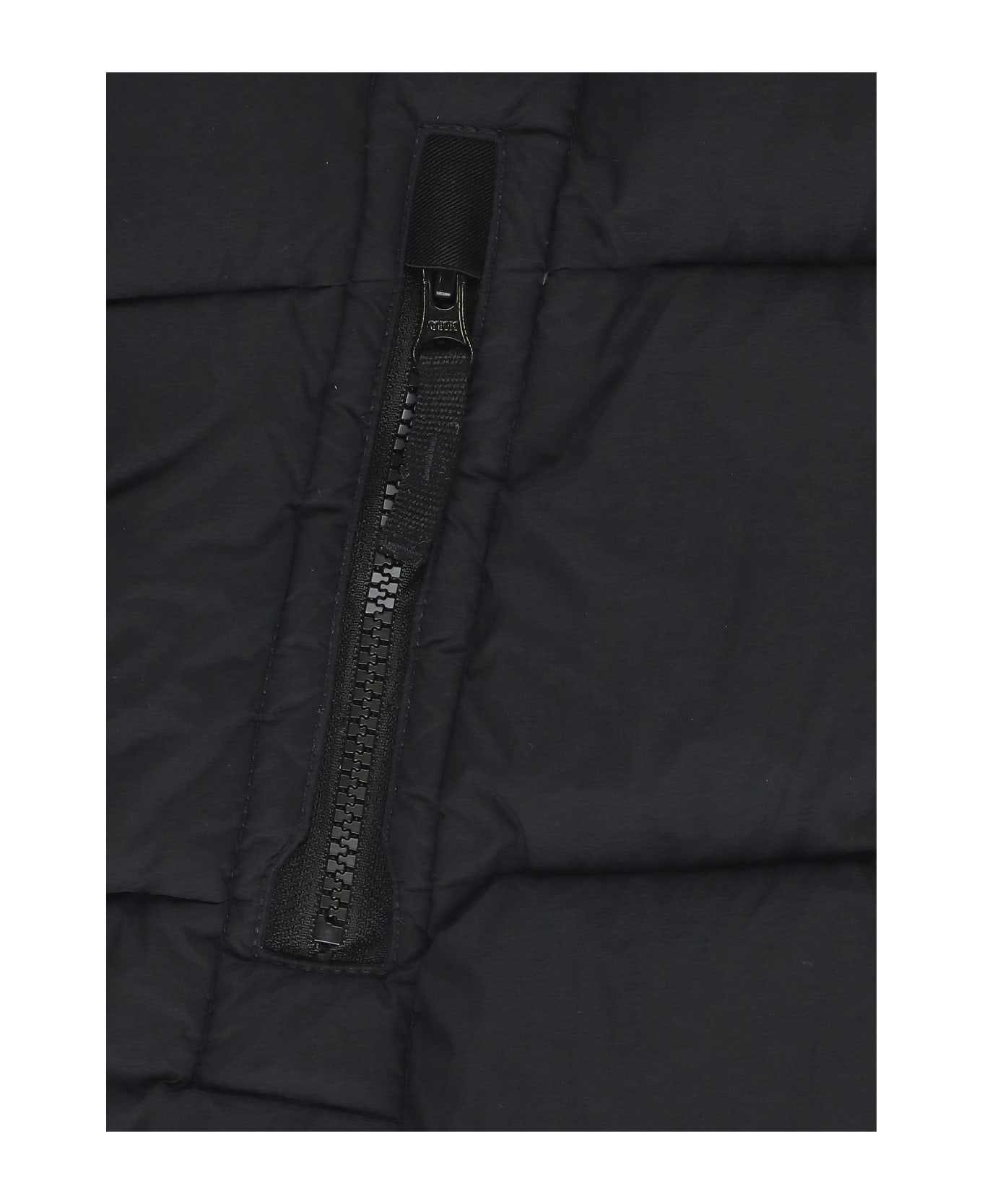 Stone Island Quilted Down Jacket - Black