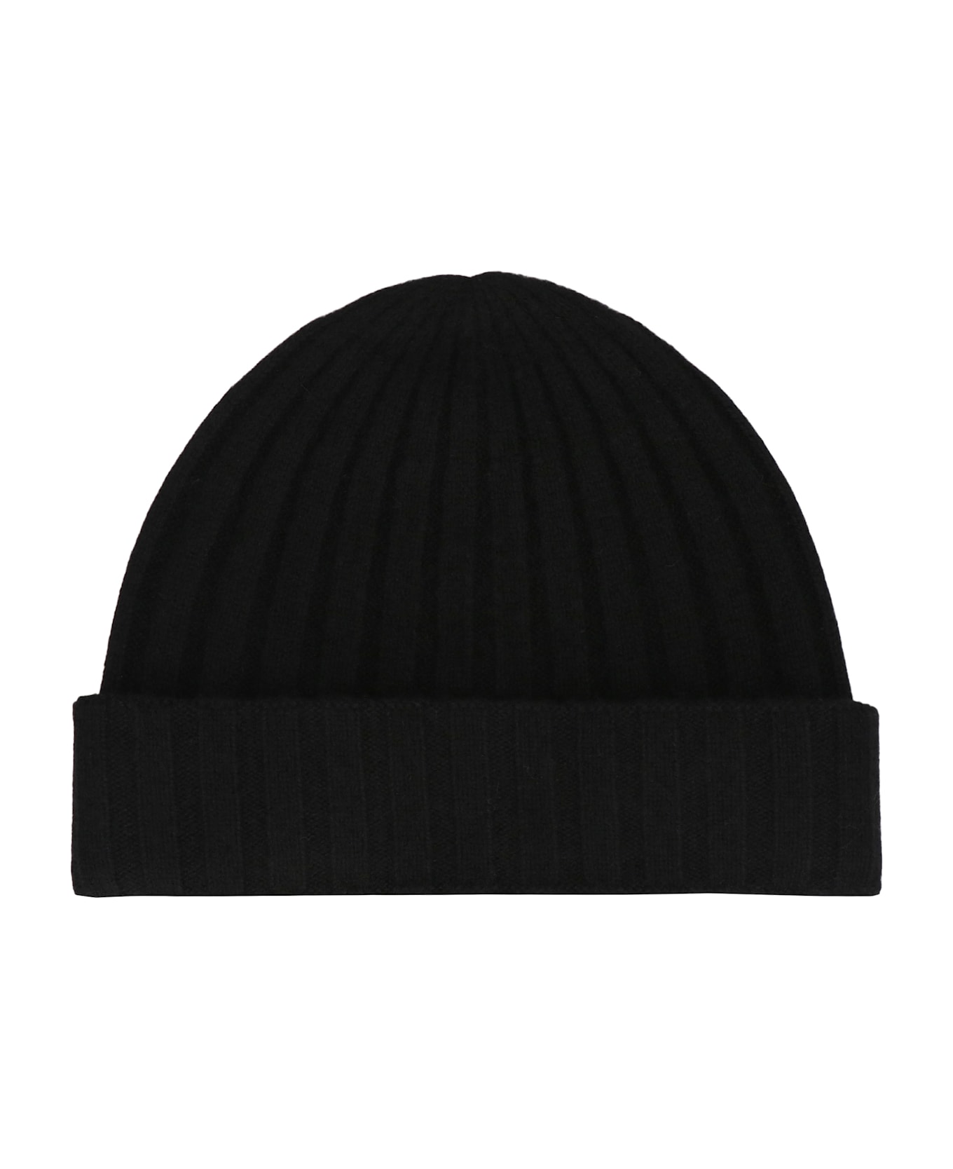 Totême Cashmere Knit Hat - black