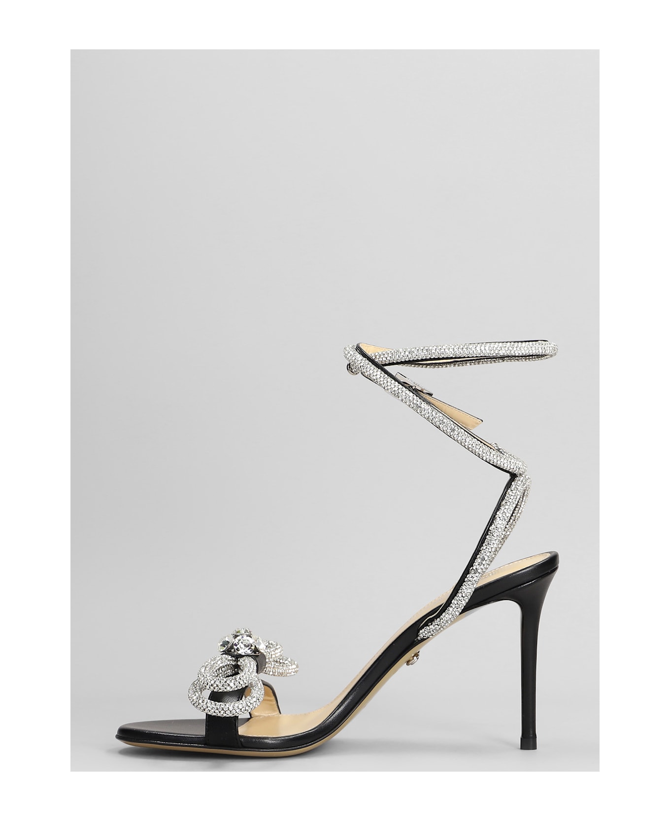 Mach 
Mach Sandals In Black Leather - black