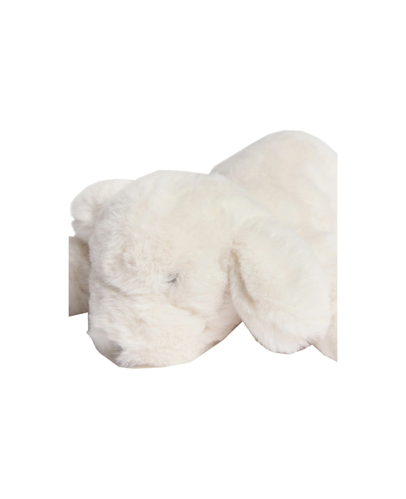 Bonpoint "chien Aimer" Plush Toy - WHITE