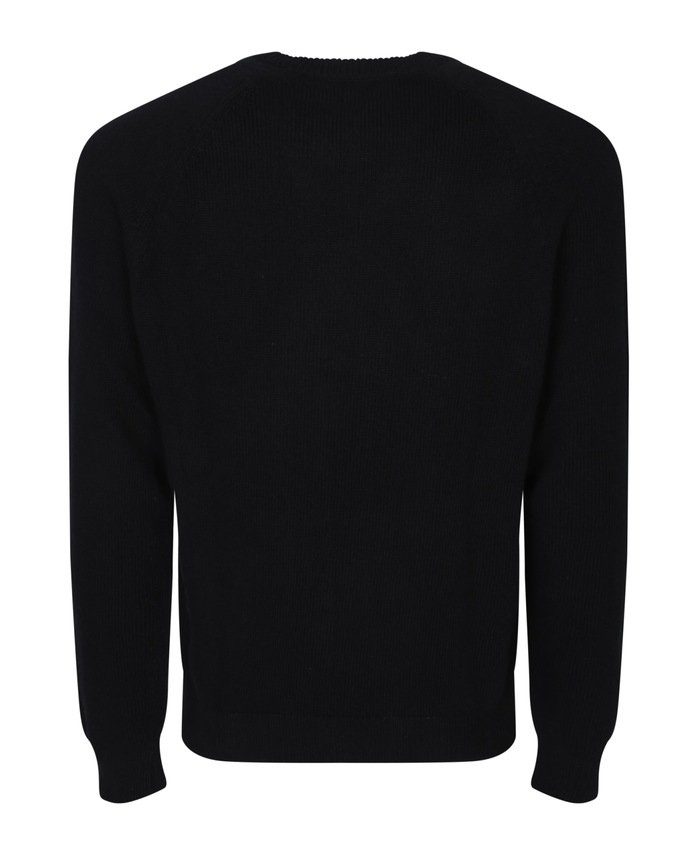 Tom Ford Cashmere Black Round Neck Pullover - Black