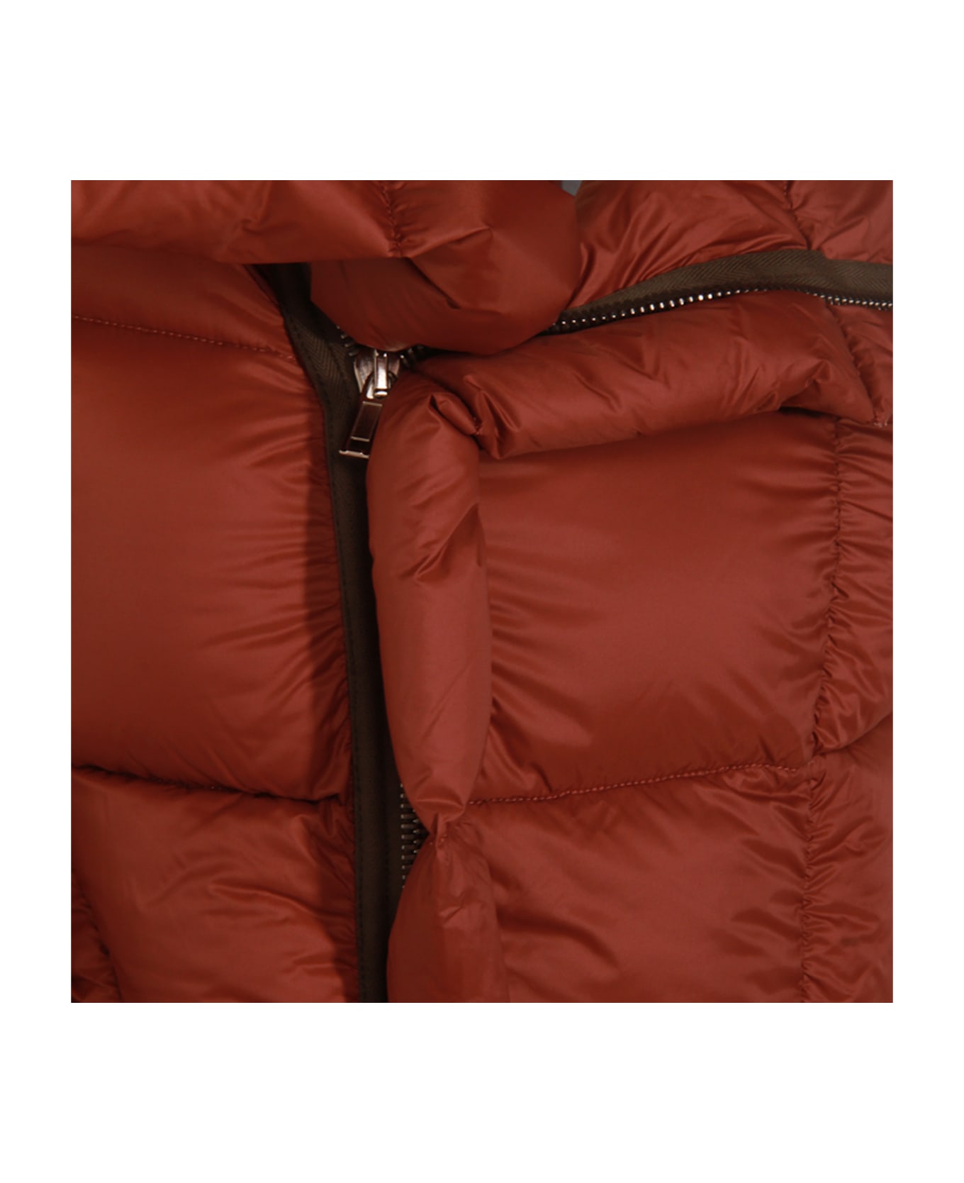 Rick Owens Rose Wood Down Jacket - ROSE WOOD