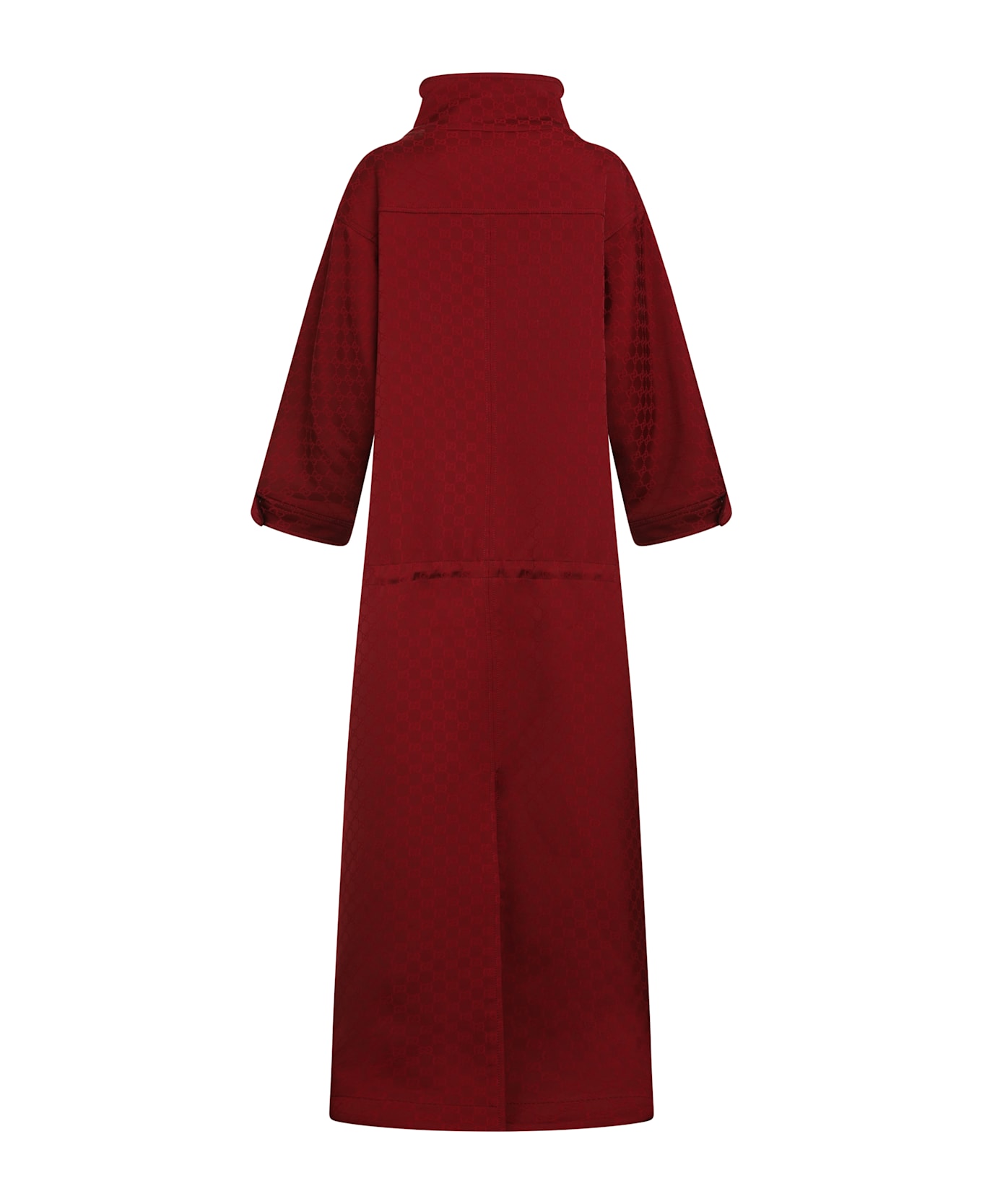 Gucci Gg Fabric Coat - red