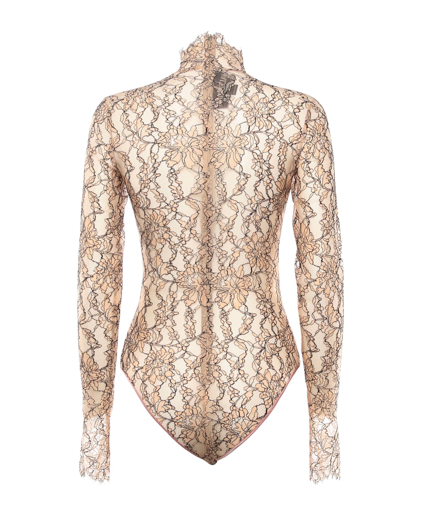 Valentino Garavani Floral Lace Bodysuit - Nude