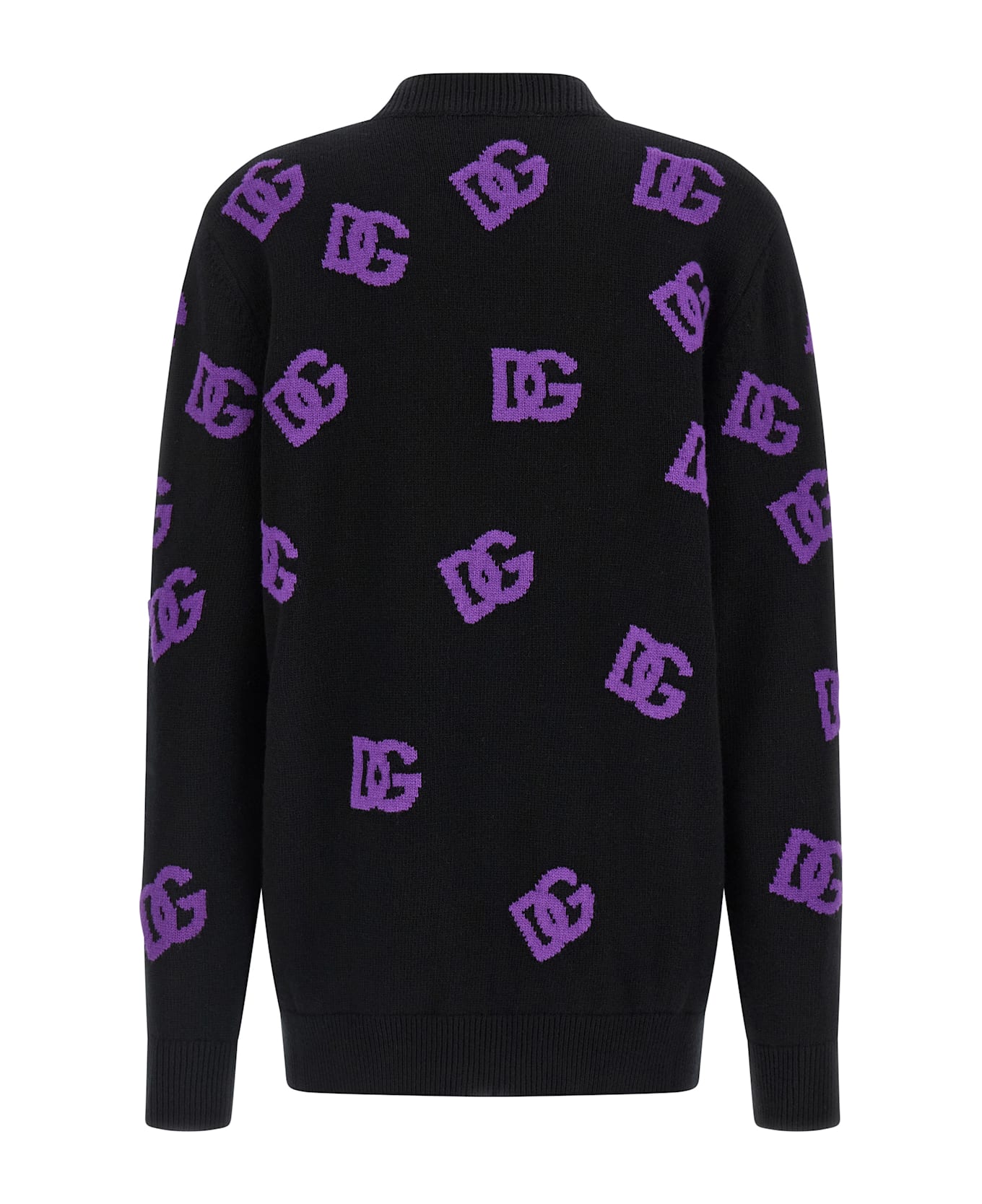 Dolce 
Gabbana Logo Cardigan - Multicolor