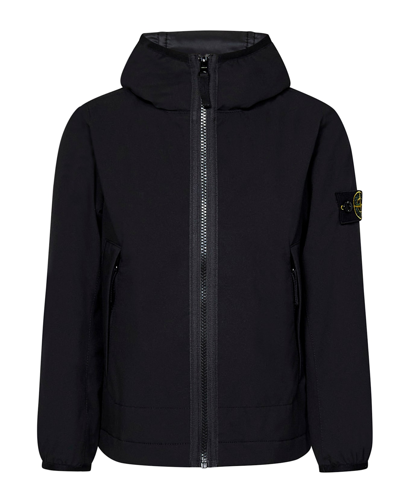 Stone Island Junior Jacket - Black