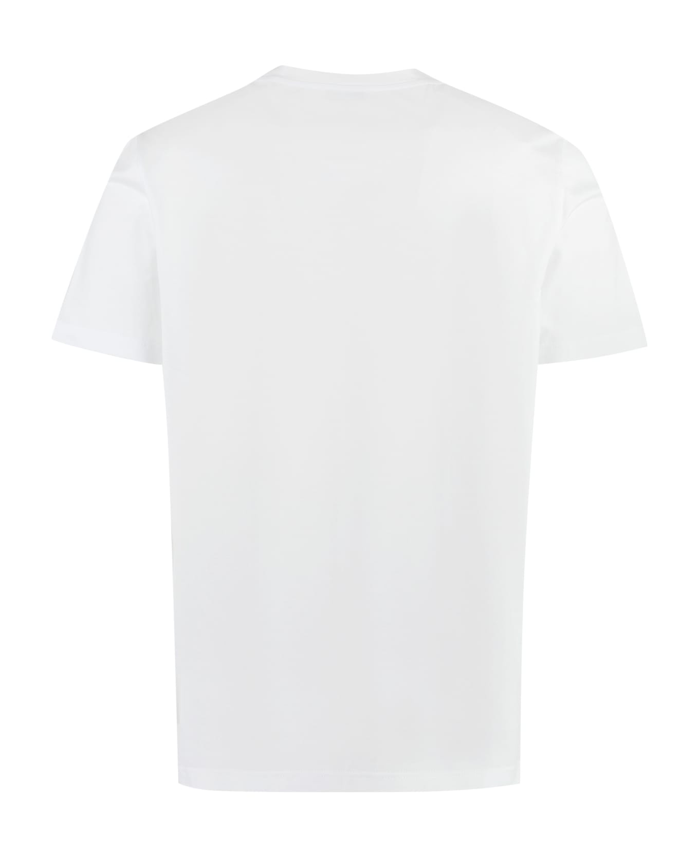 Dondup Cotton Crew-neck T-shirt - White