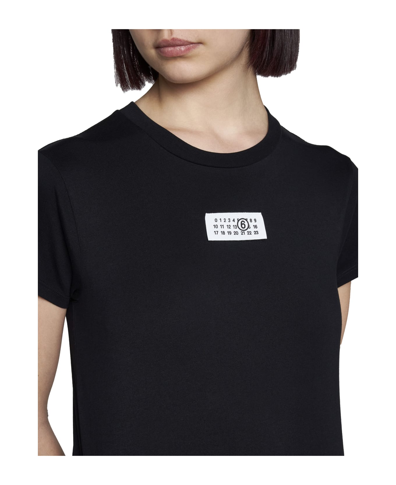 MM6 Maison Margiela T-Shirt - Black Tシャツ