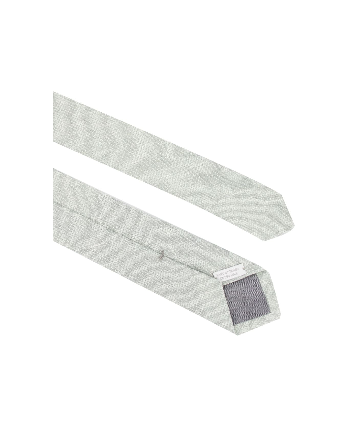 Eleventy Tie - MILITARY GREEN