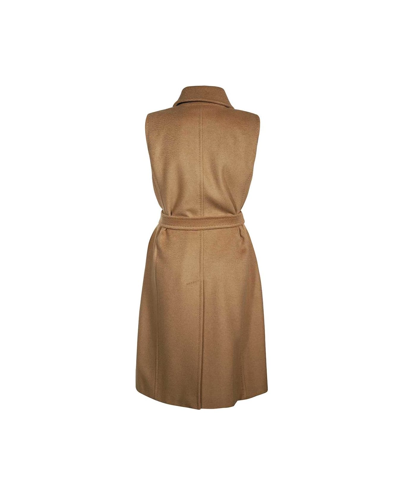 Max Mara Long Camelwool Coat - Camel