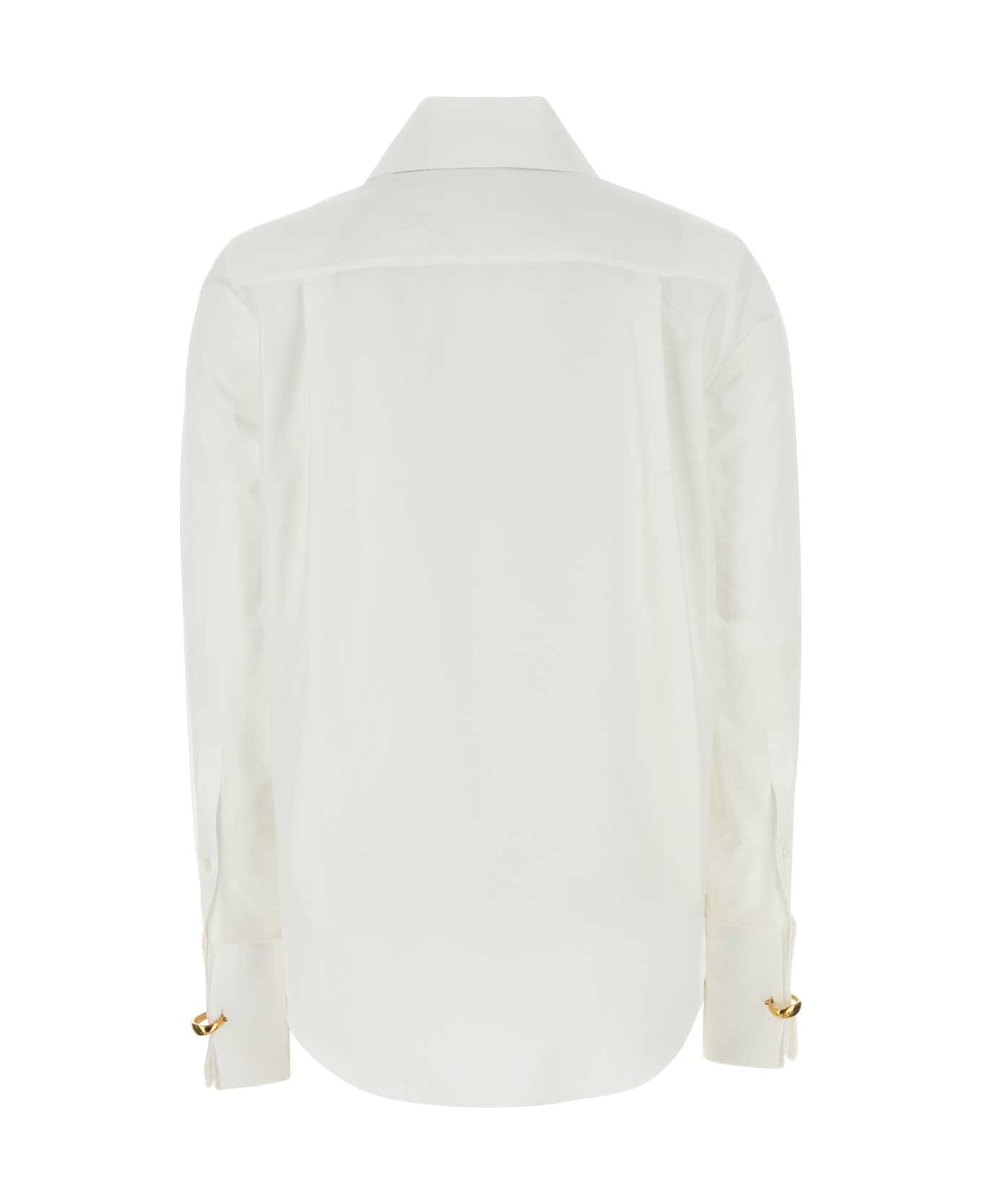 Loewe White Poplin Shirt - WHITE