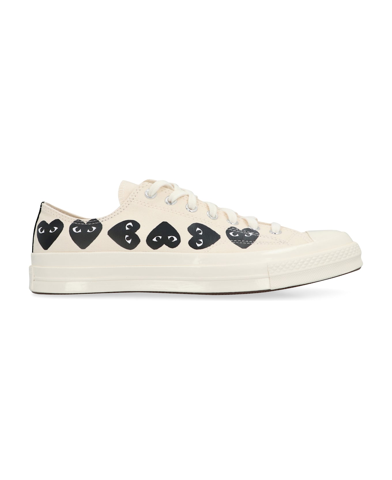 Comme des Garçons Play Converse X Comme Des Garçons Play - Chuck 70 Low-top Sneakers - Ivory