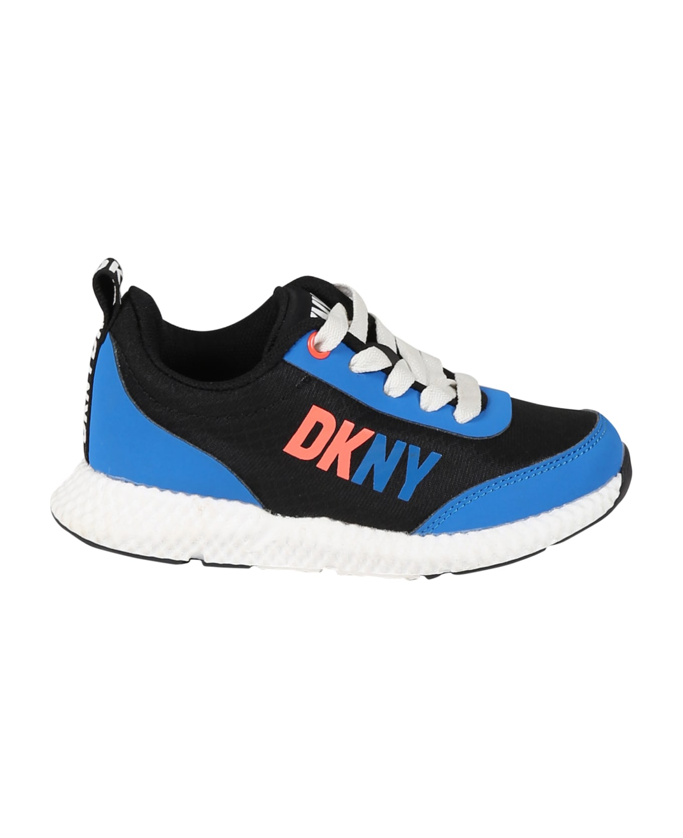 DKNY Multicolor Sneakers For Kids With Logo - Multicolor