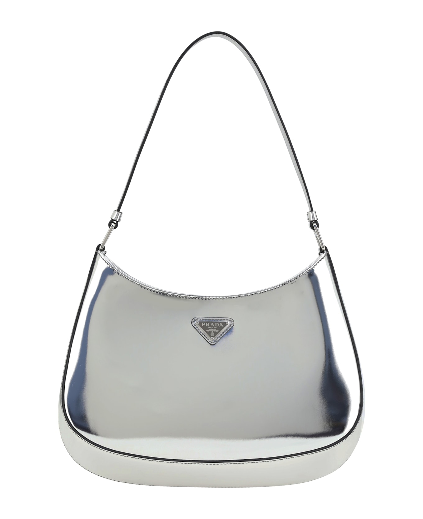 Patented Leather Shoulder Bag